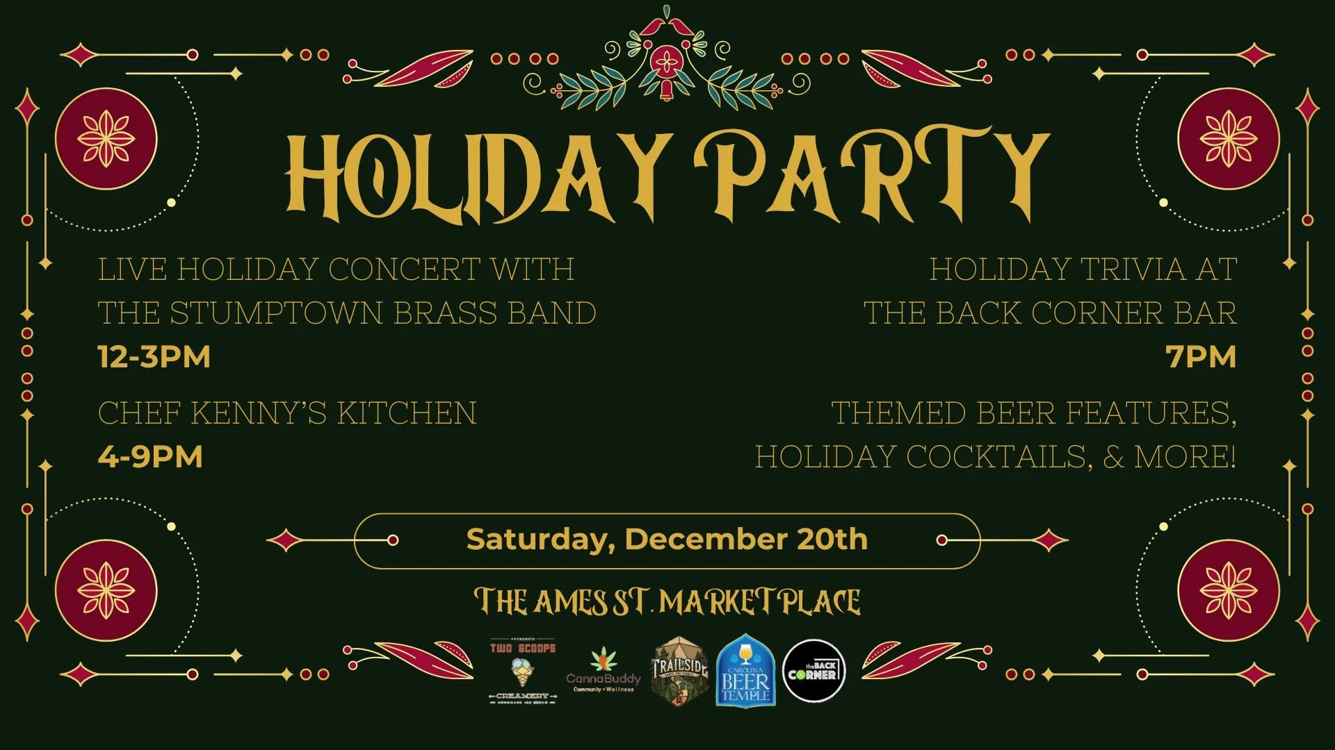 The Ames St. Marketplace Holiday Party