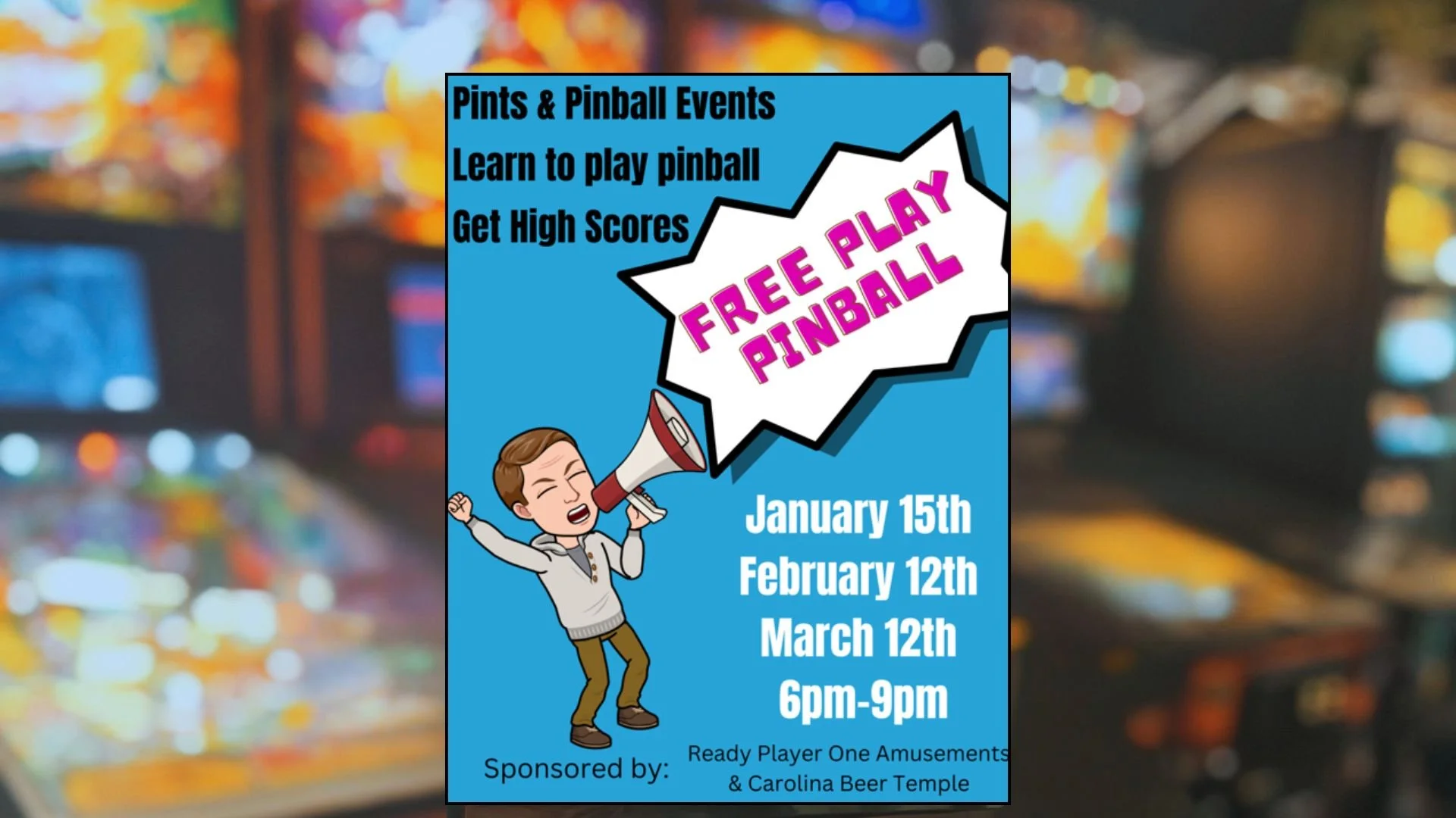 Free Play Pinball Night