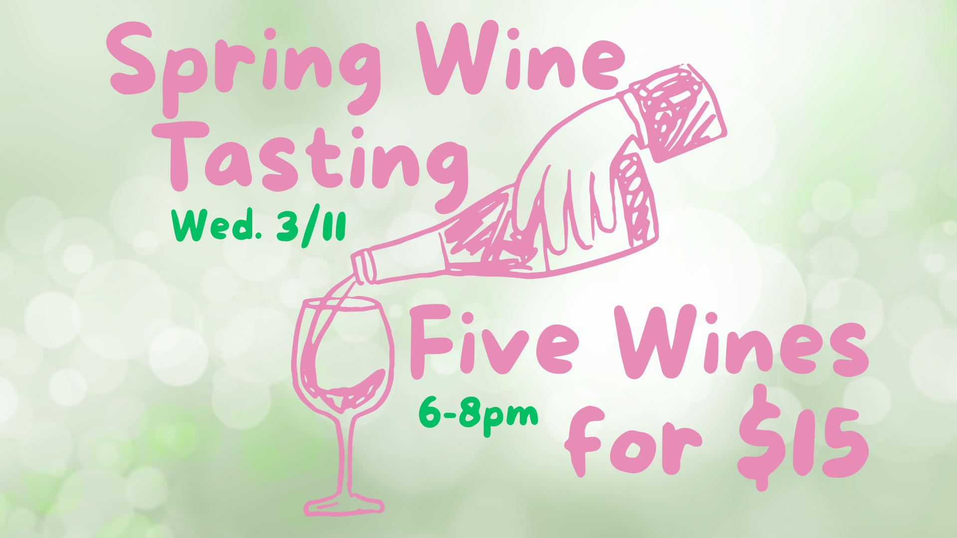 Spring Wine Tasting