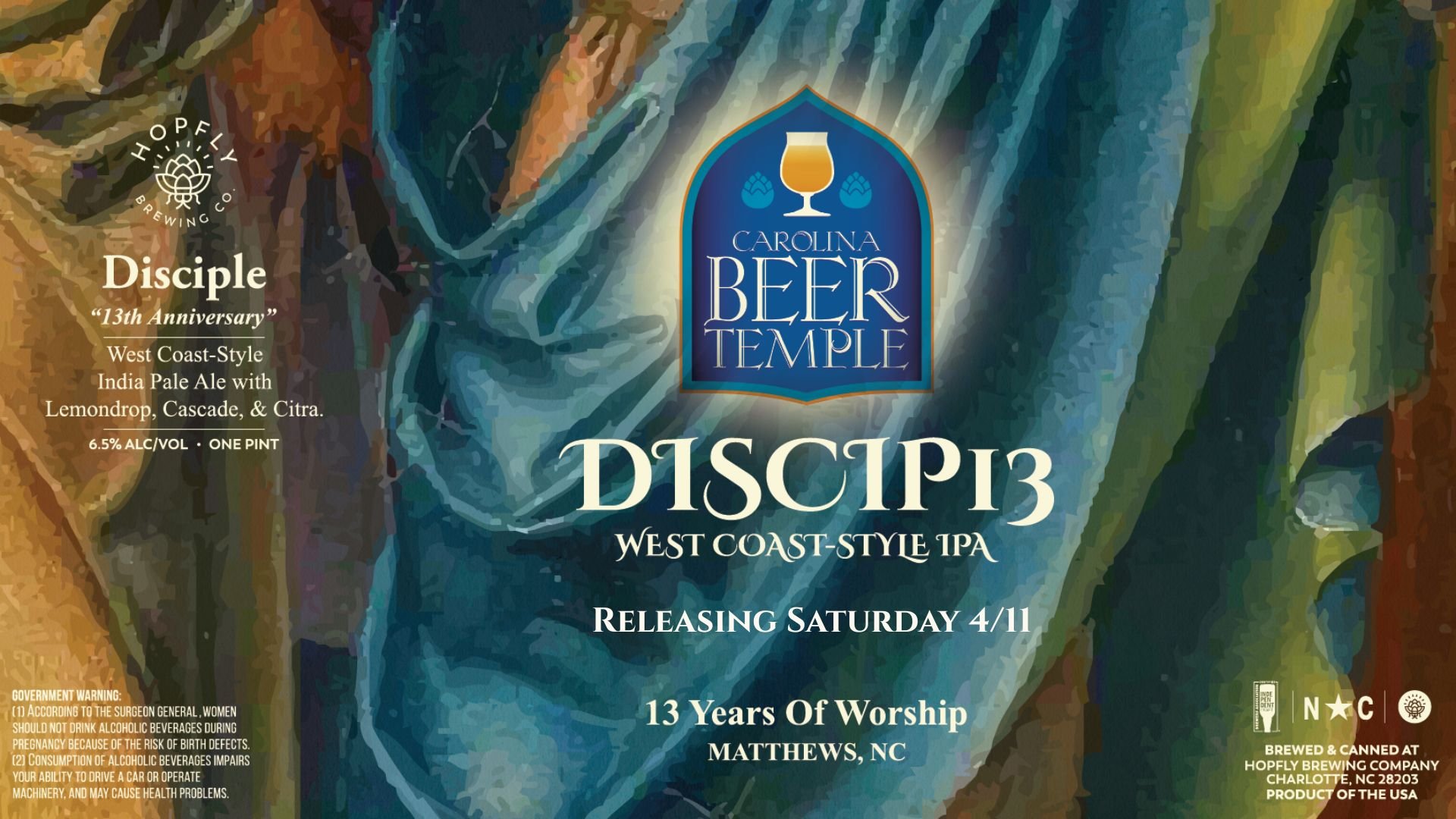 Anniversary IPA Release - Brewed by Hopfly Brewing