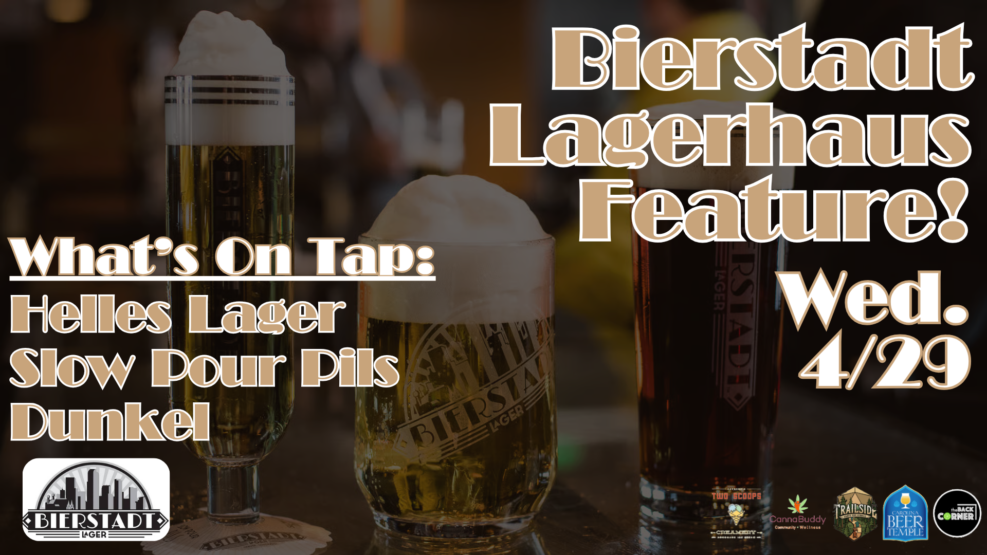 Wednesday Feature with Bierstadt Lagerhaus