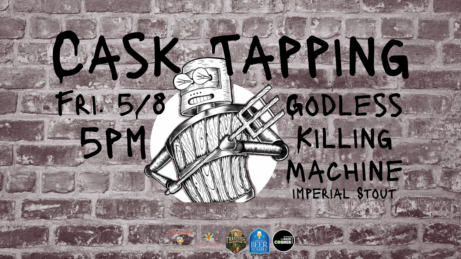 Cask Tapping with Wooden Robot