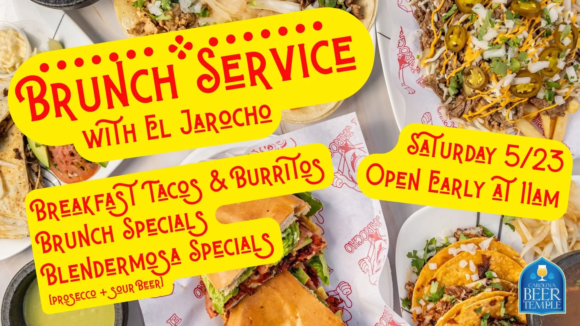 Brunch Service with El Jarocho