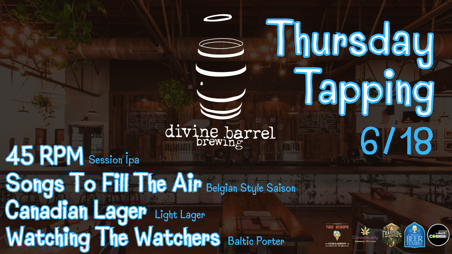 Thursday Tapping with Divine Barrel