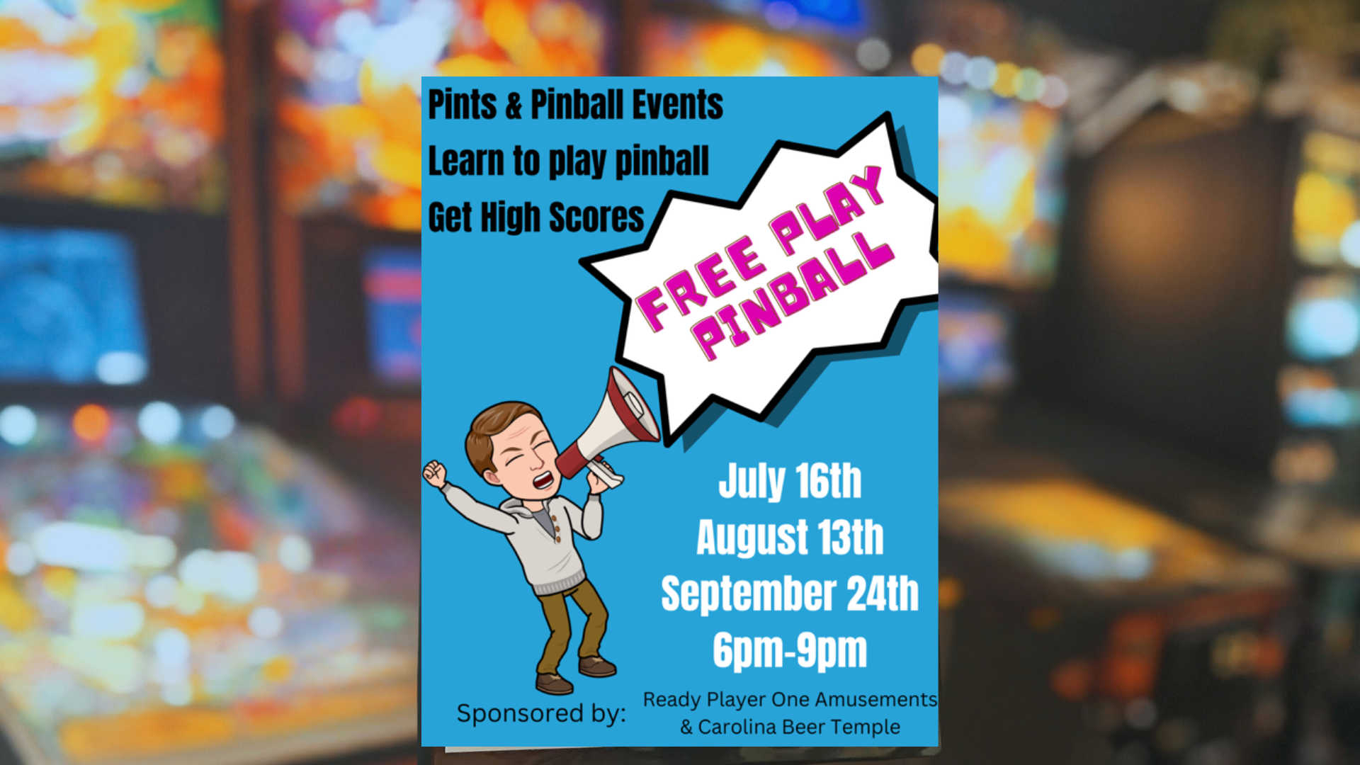 Free Play Pinball Night 