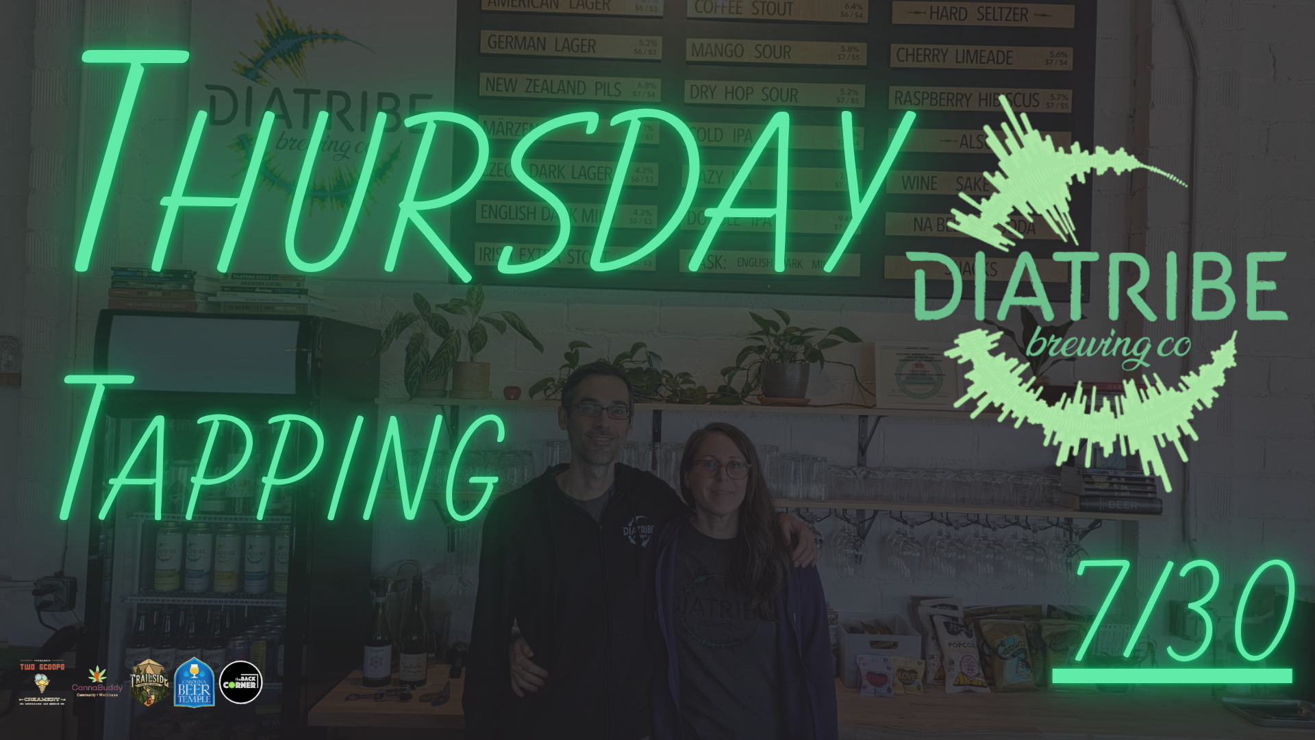 Thursday Tapping - Diatribe Brewing