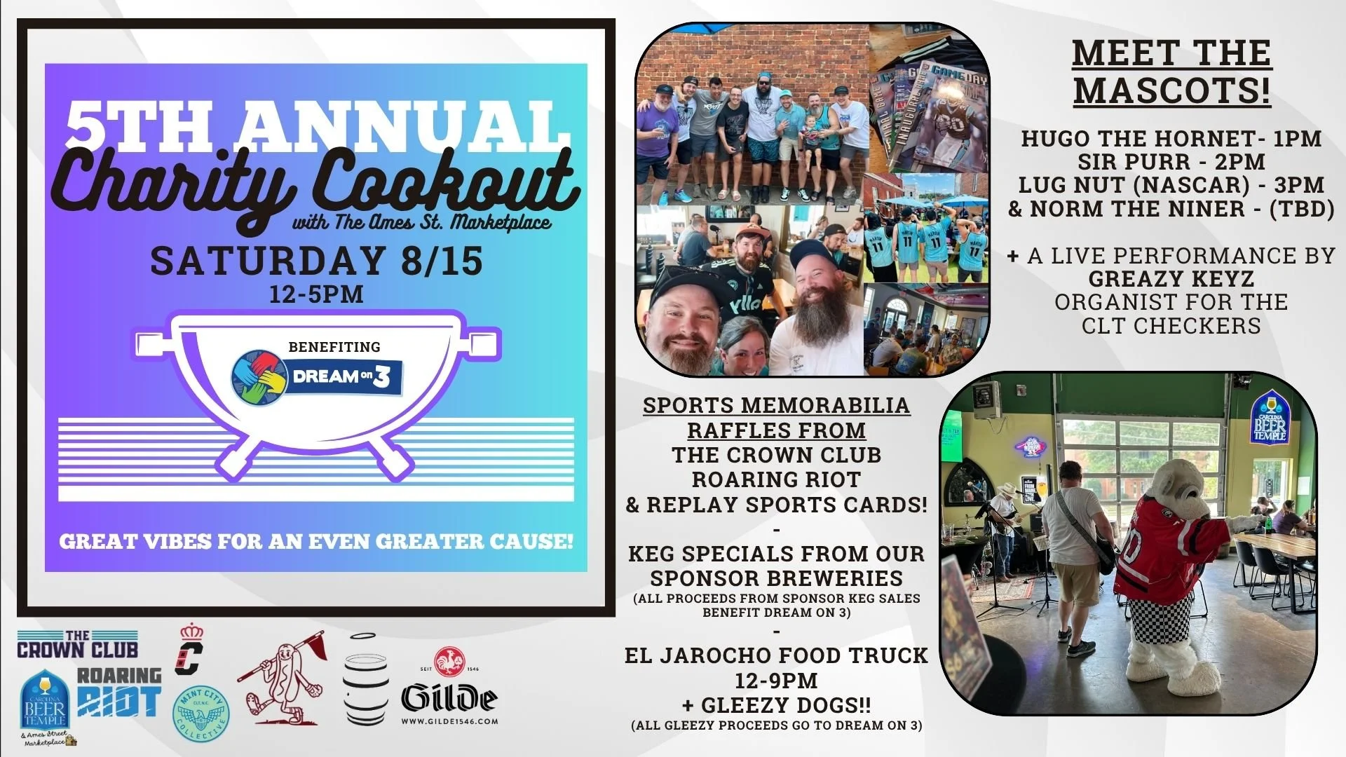5th Annual Charity Cookout