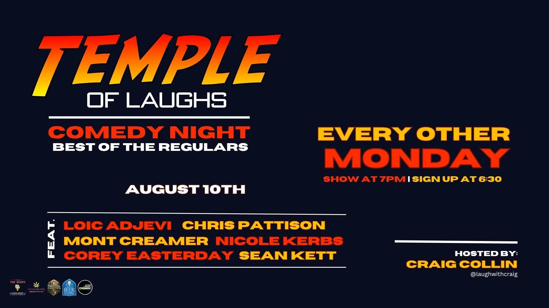 Comedy with Craig Collin