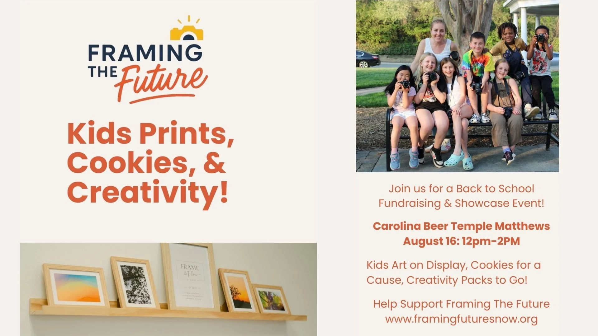 Art Showcase with Framing the Future