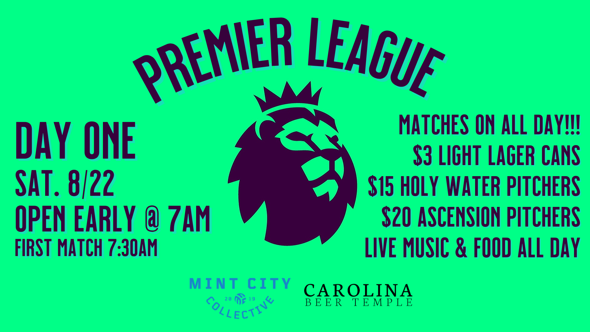 EPL Day One Watch Party