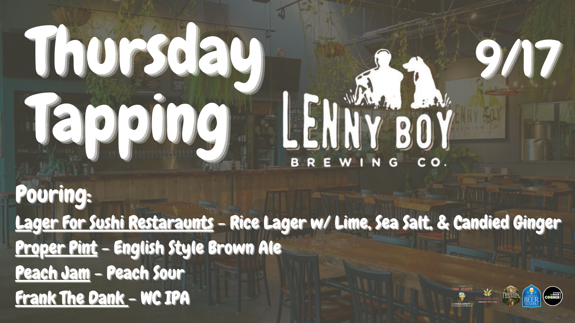 Thursday Tapping: Lenny Boy Brewing Co.