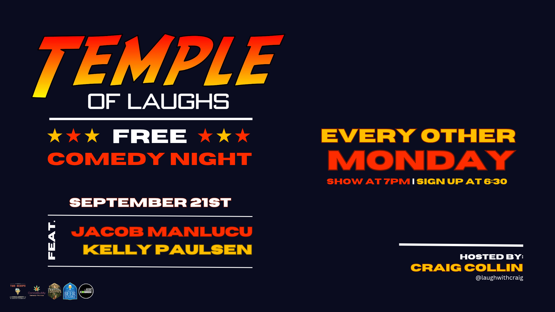 Comedy with Craig Collin