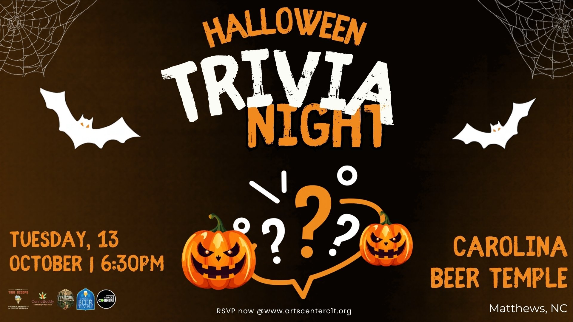 Halloween Trivia with Charlotte Center for the Arts