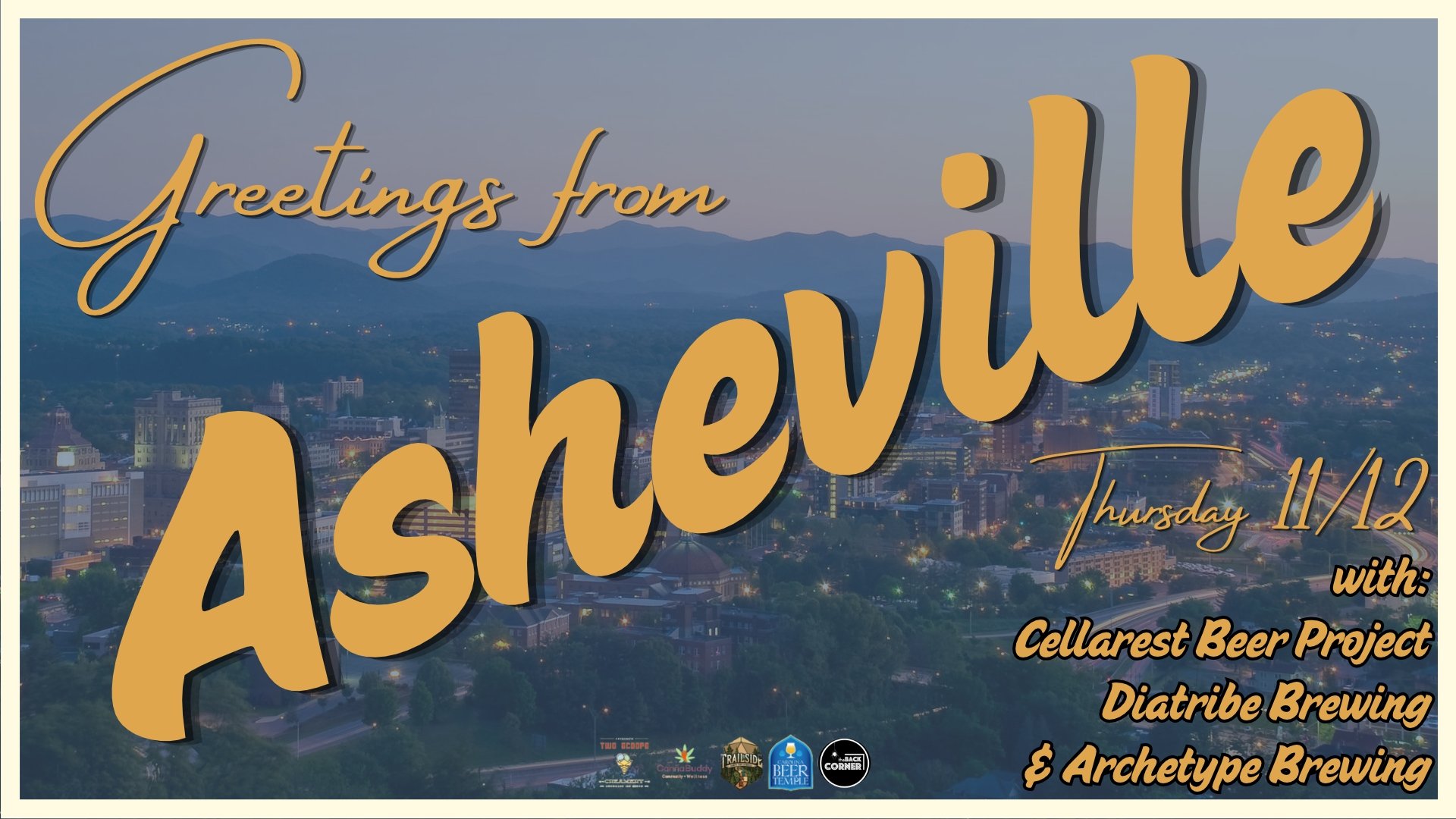 Greetings from Asheville: Three Brewery Feature!