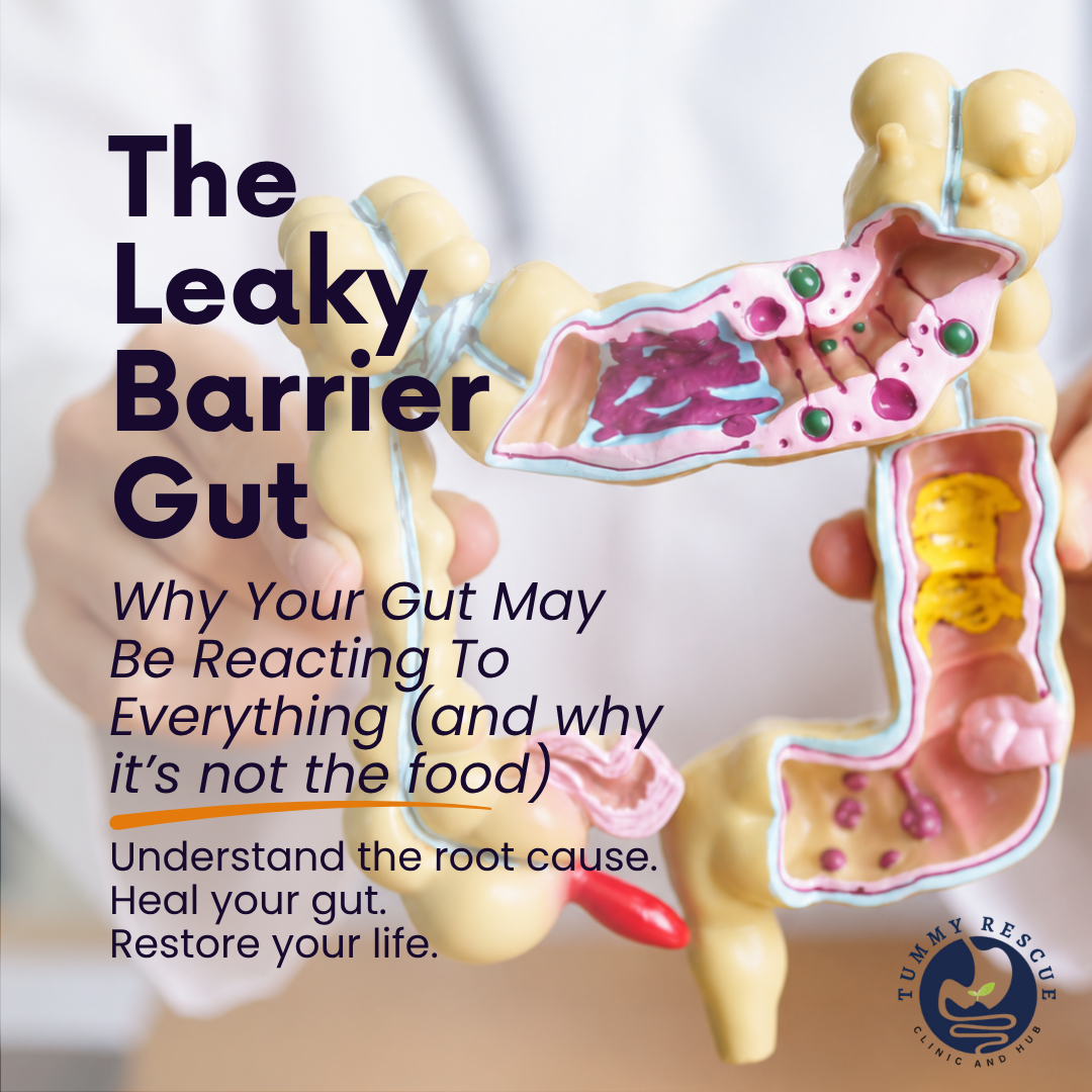 The Leaky Barrier Gut: Why Your Gut May Be Reacting to Everything (and why it’s not the food)