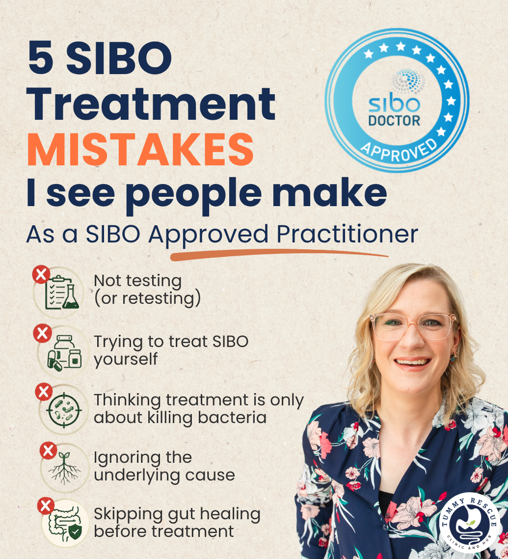 5 SIBO Treatment Mistakes I See People Make as a SIBO Doctor Approved Practitioner