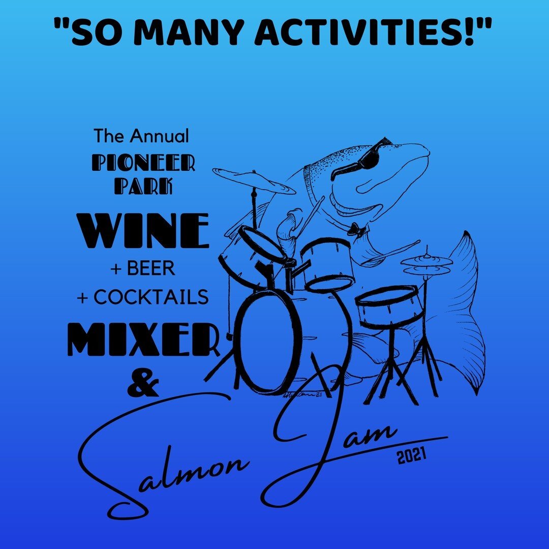 TICKETS ON SALE NOW!  Friday, July 16 4 - 10pm! Over 20 beer, wine &amp; cocktail vendors!  Tickets include 10 tastings and a swag bag! The first 150 people who purchase tickets get a t-shirt also!

GET TICKETS:  www.akvisit.com/events/salmonjam

#al