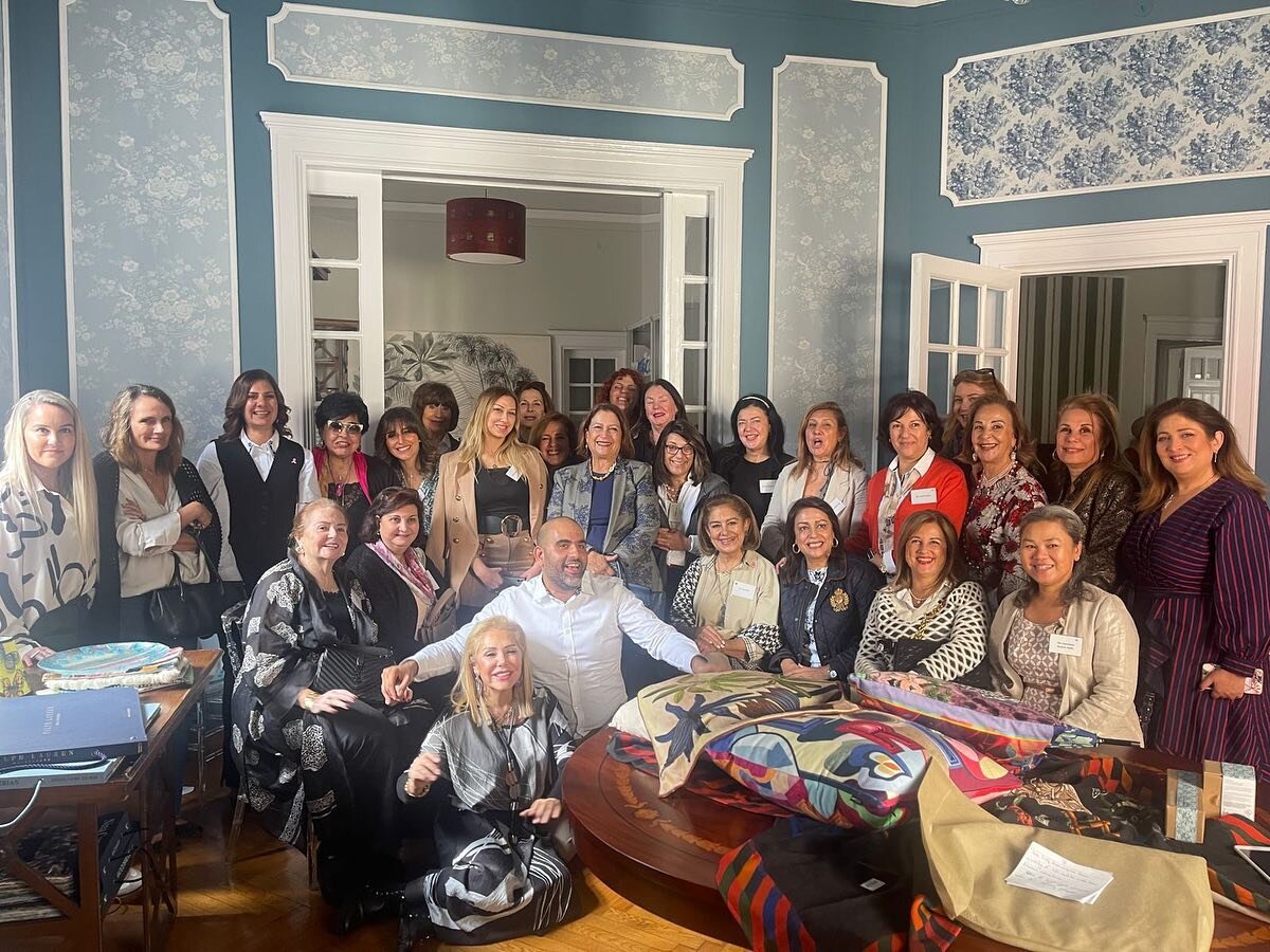 It was such an honour to host the wonderful ladies from the fabulous International Club. Our founder and my mother Aziza El Tanani was the longest running president of the club. We were happy to show them our brands, new collections and wonderful pro