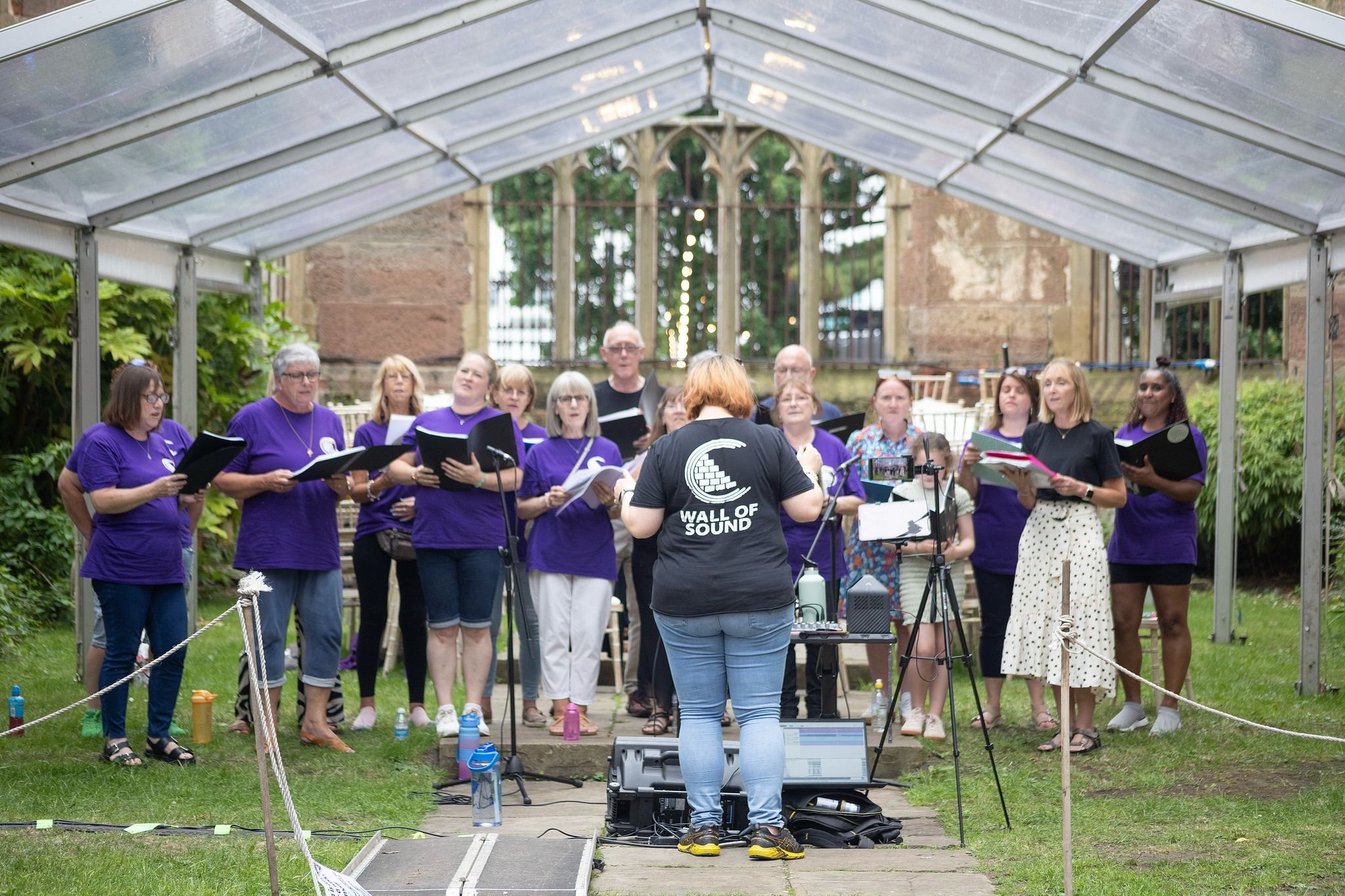 🎶 Singing in the Heart of Liverpool – Wall of Sound Choirs at St Luke’s Bombed Out Church