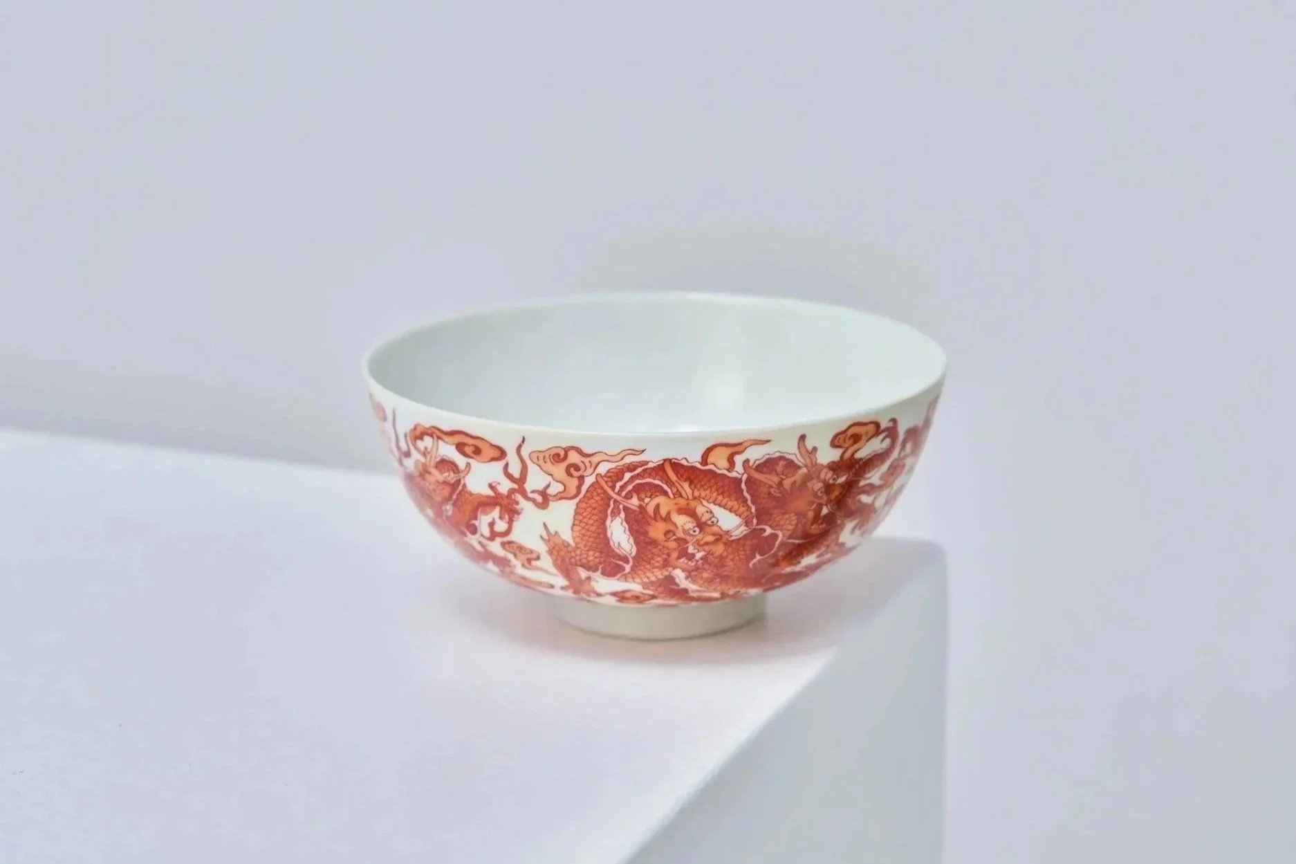 dragon porcelain bowl