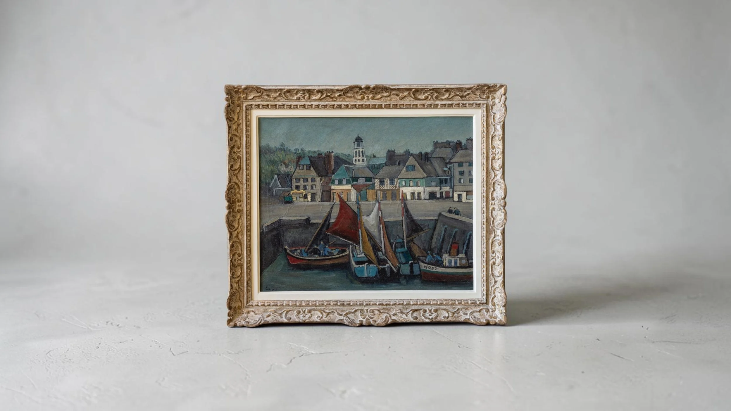 WEDNESDAY 8 JULY AT 9:30AM
SELECT INTERIORS
CELSO LAGAR, 'LE PORT, HONFLEUR', ESTIMATE: £1,500 - £2,500
Learn more
