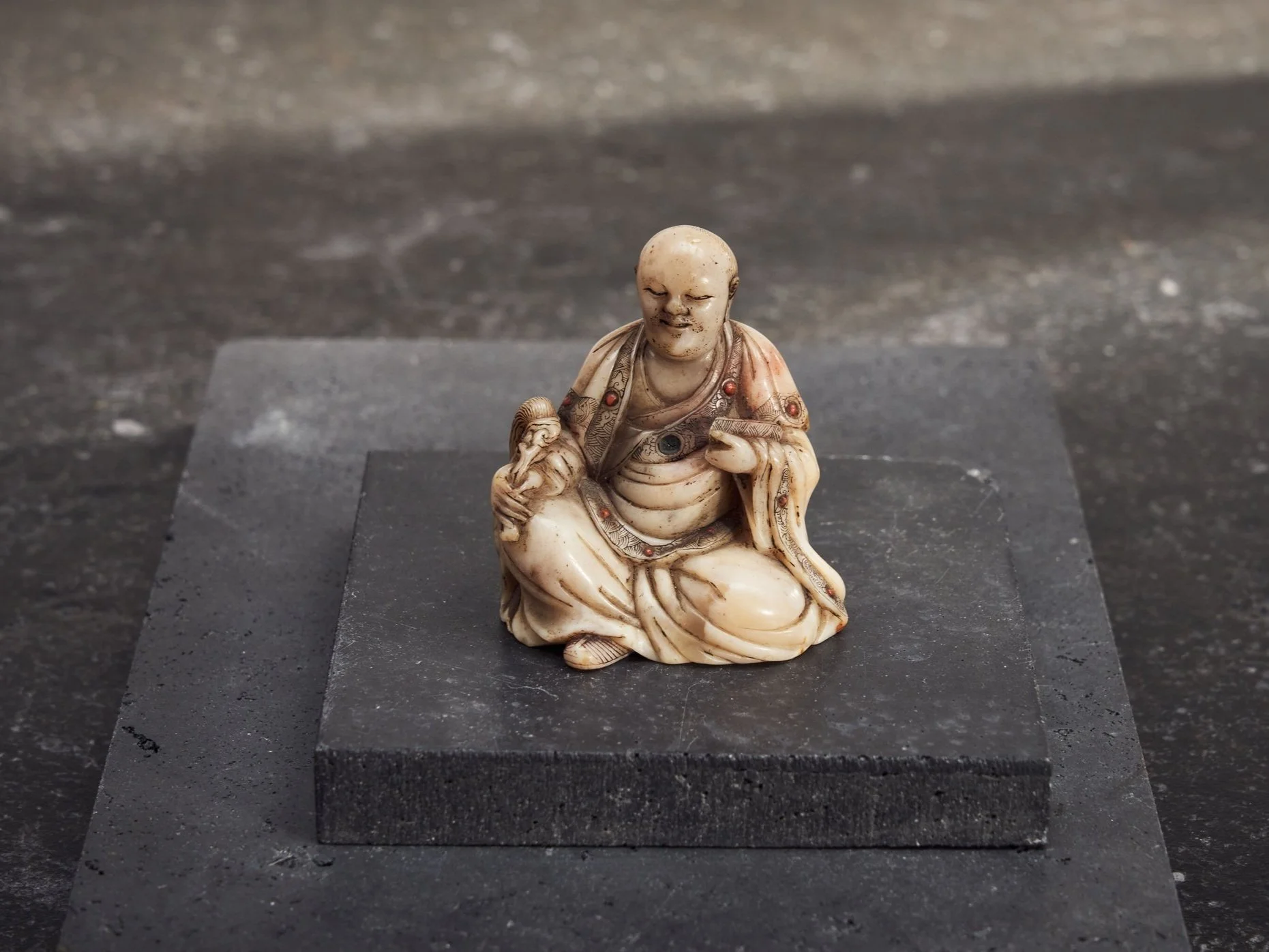 carved soapstone figure