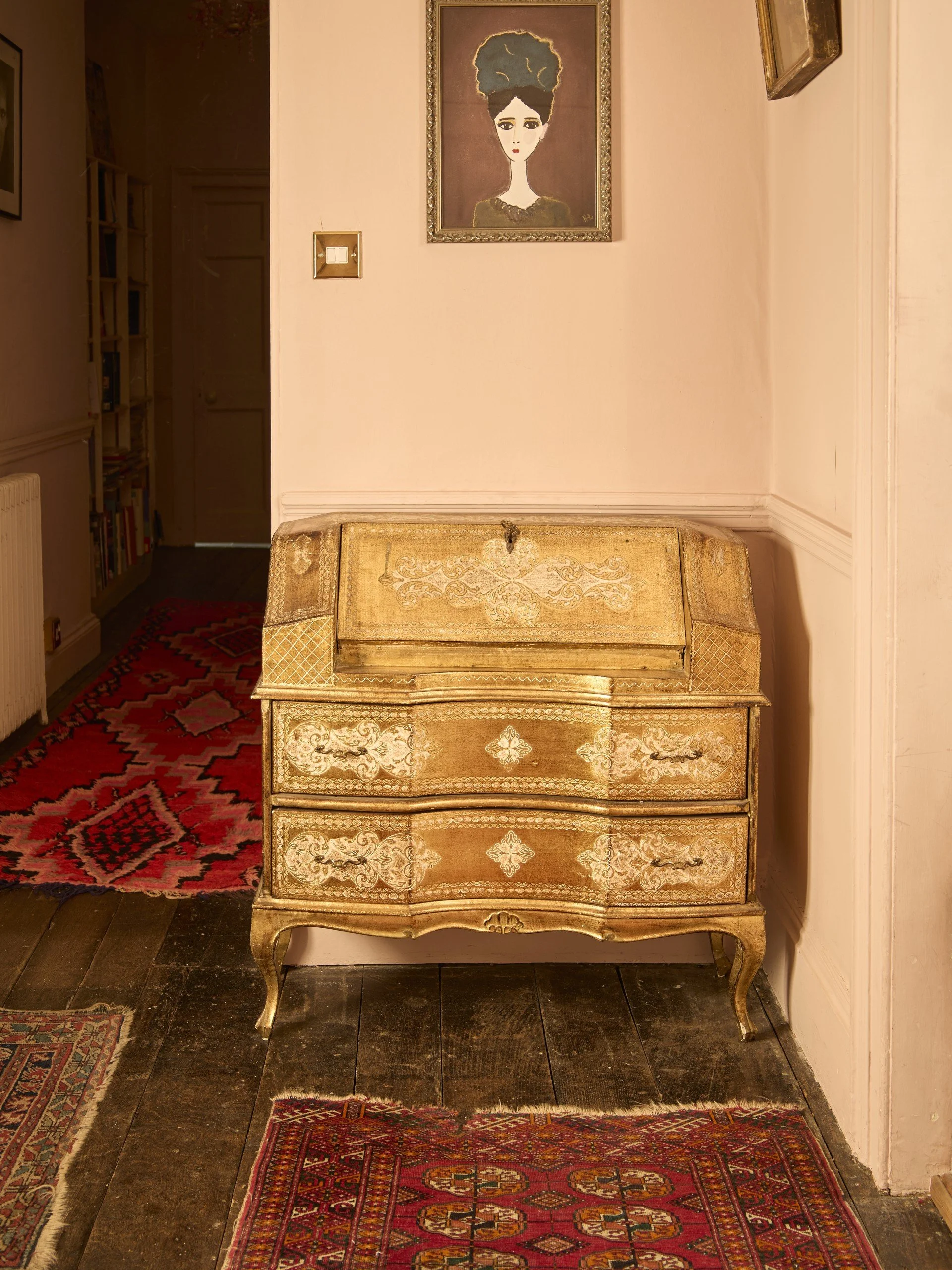 Pearl Lowe gold bureau