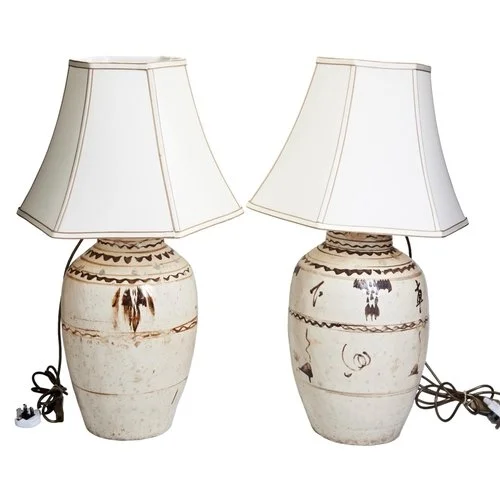 slip ware lamps