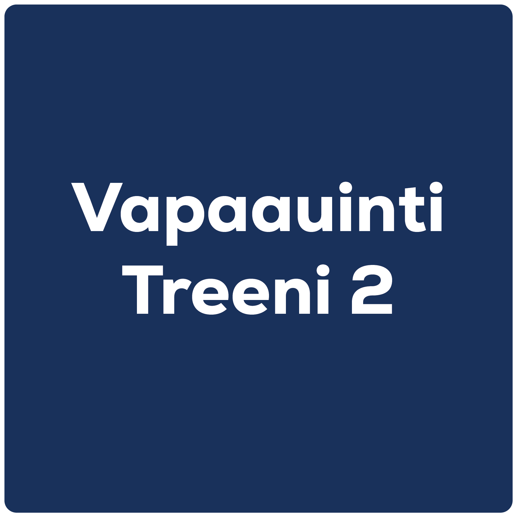 Treeniryhmä: Vapaauinti 2