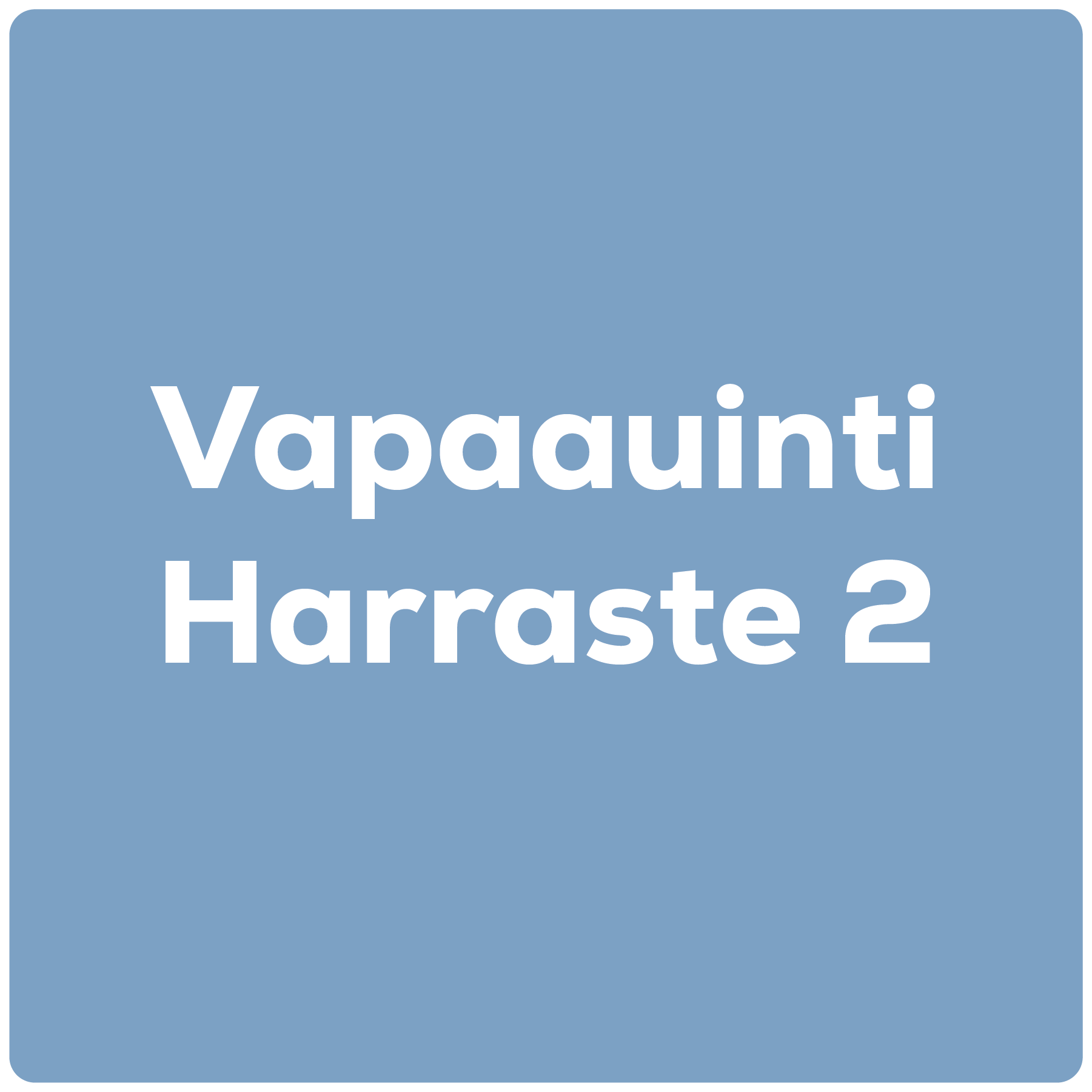 Harrasteryhmä: Vapaauinti 2
