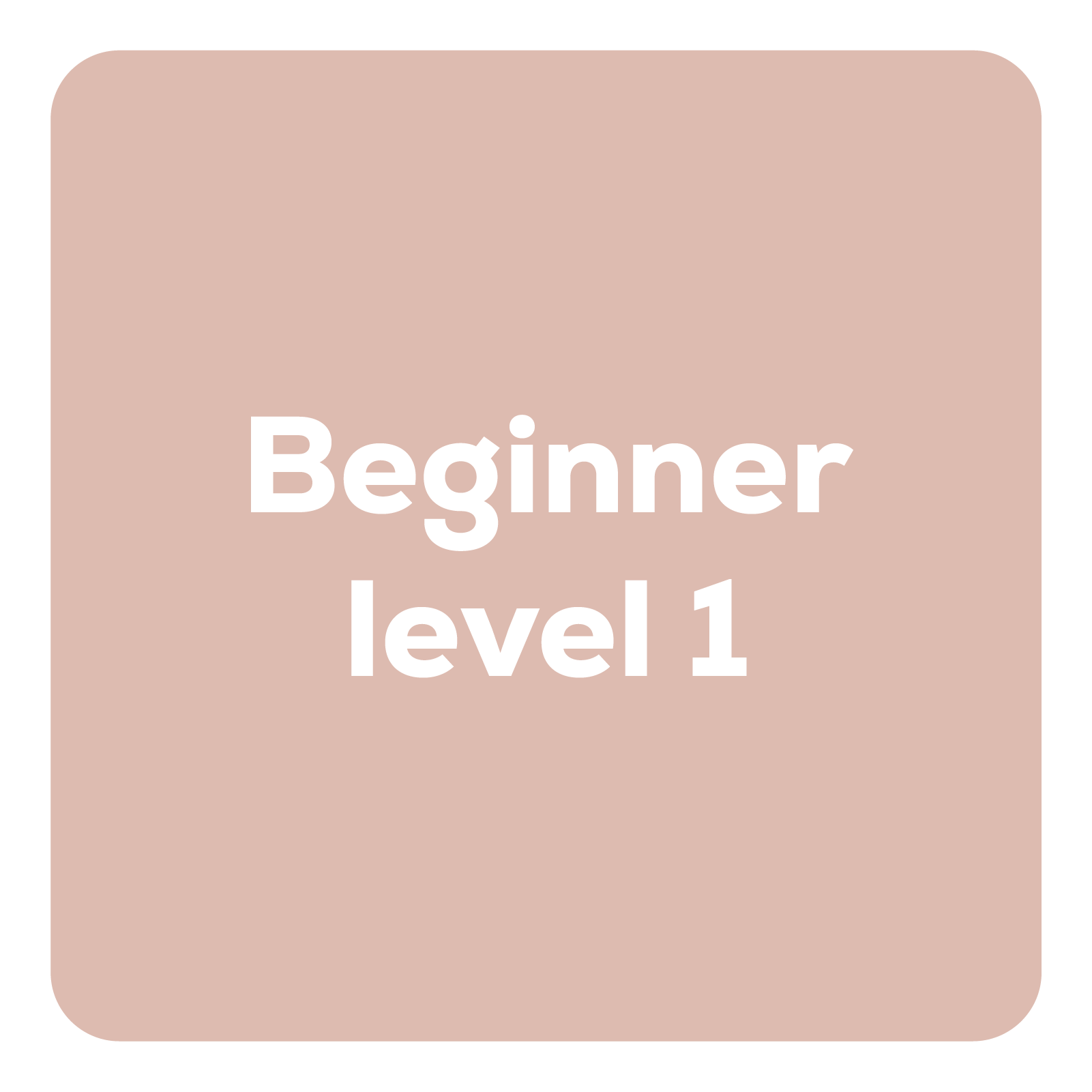 Swimming school: Beginner level 1