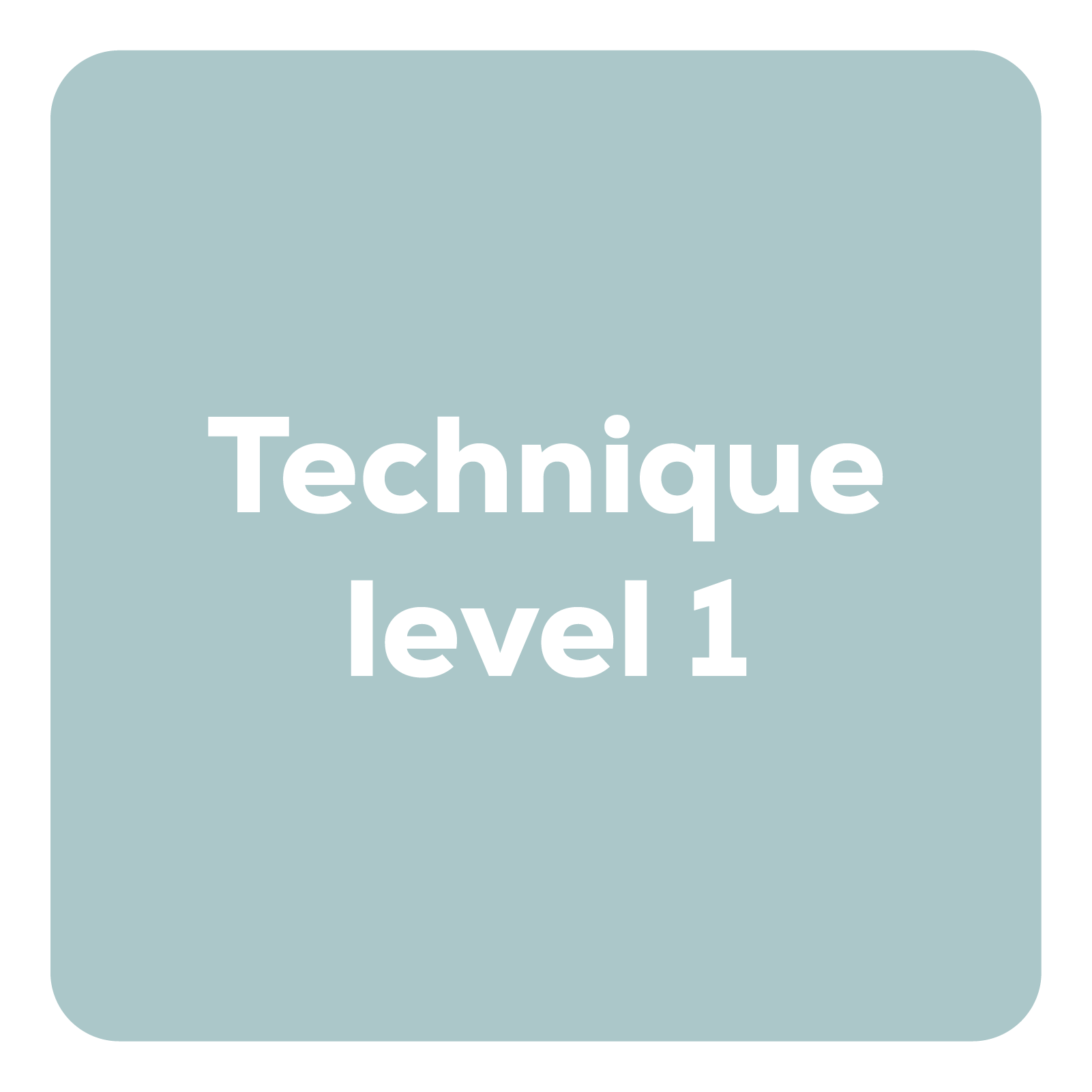 Uintikurssi: Technique level 1