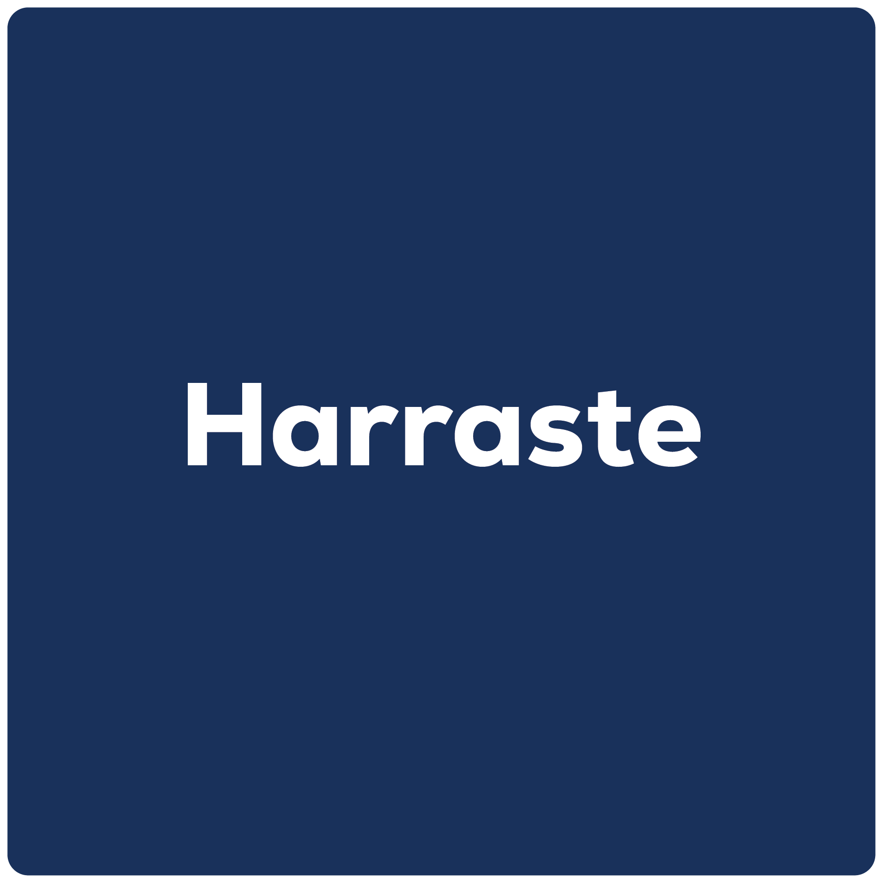 Harraste