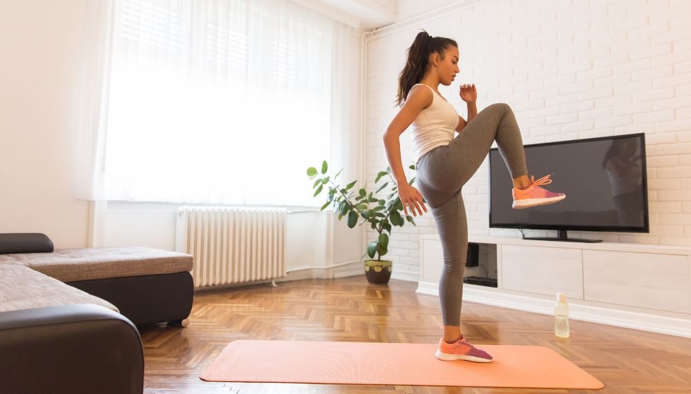 Our 12 Minute At Home Workout (Plus 5 Tips For Exercising At Home