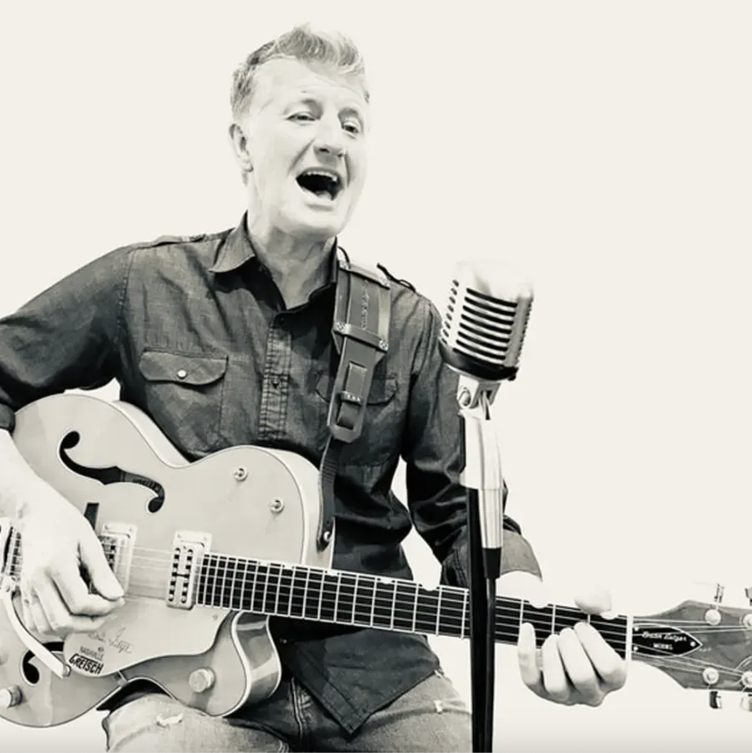 LIVE MUSIC: John Sharkey plays the Barnyard Stage