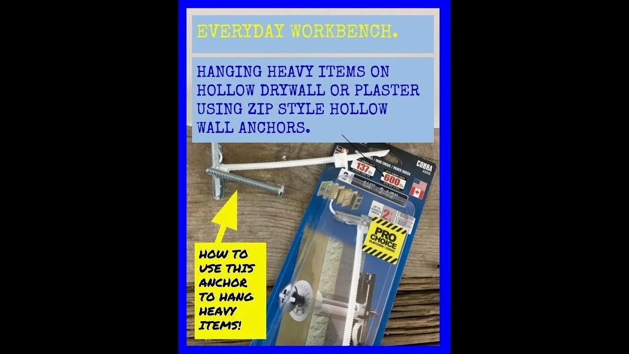How to Hang Heavy Shelves on Drywall with Anchors