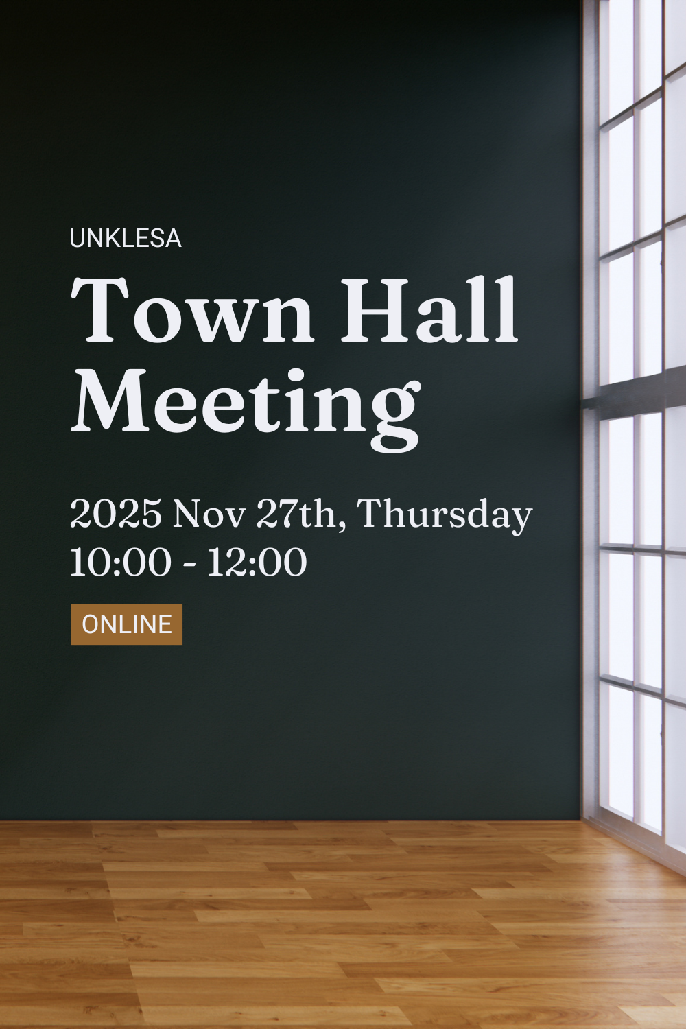 UNKLESA Town Hall Meeting