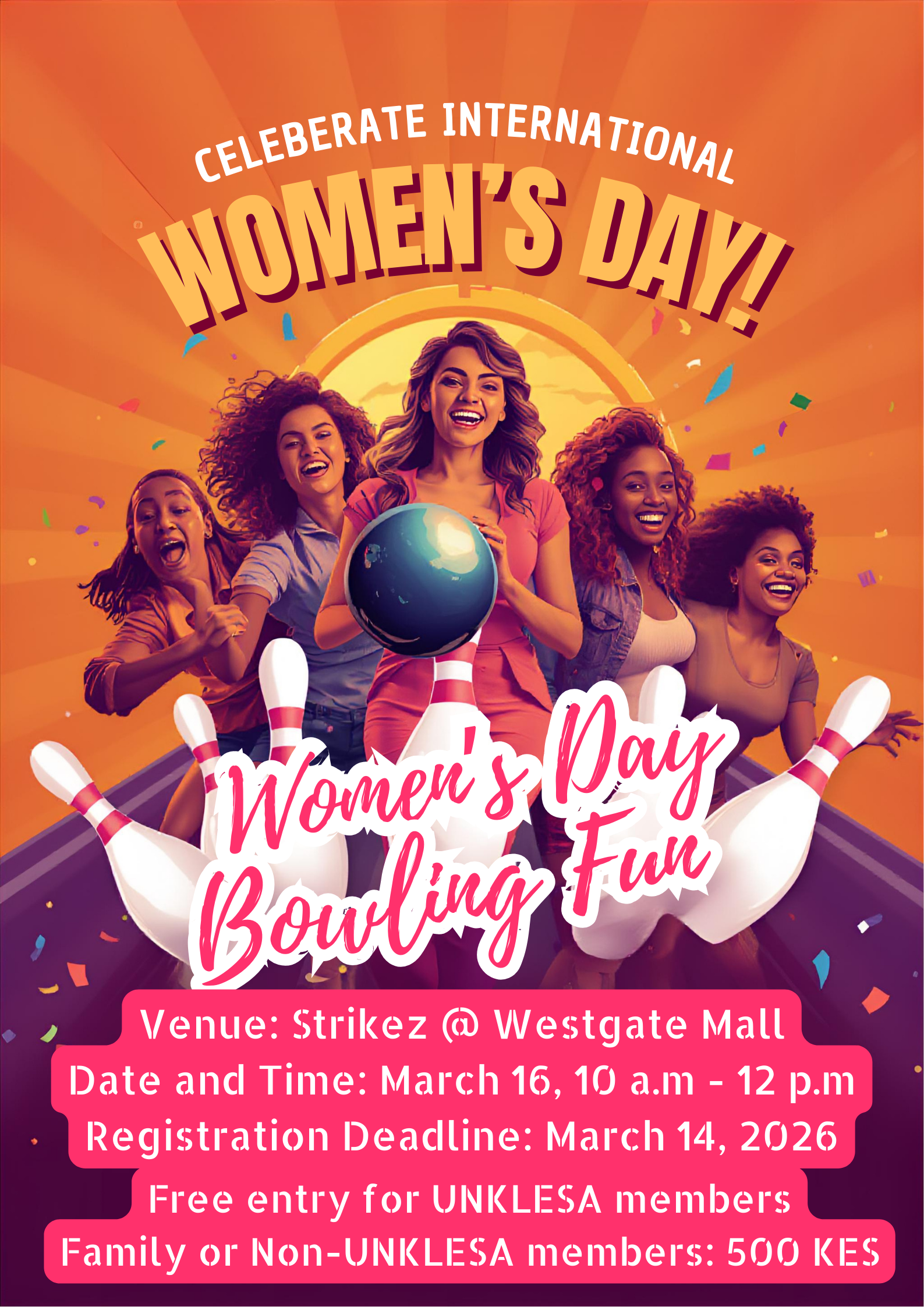 Women's Day Bowling