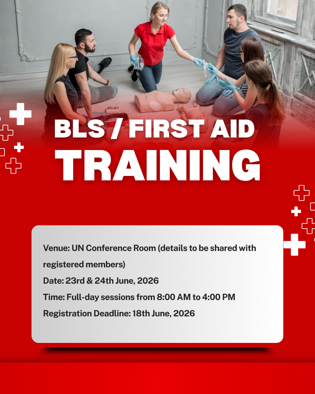 BLS&nbsp;/ First Aid Training