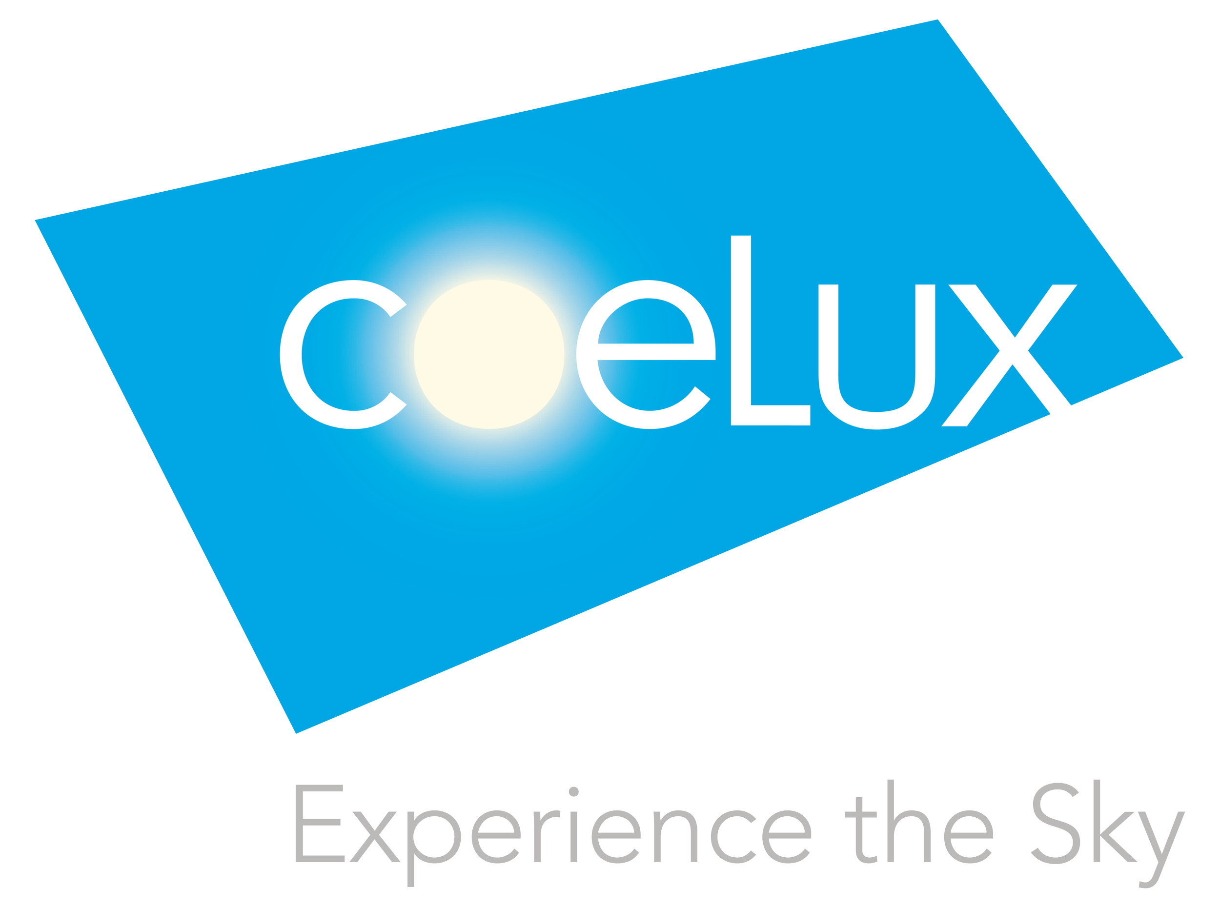 CoeLux "Experience the Sky" brand logo