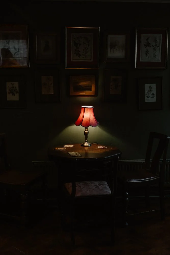 Cosy corner in Bruton pub