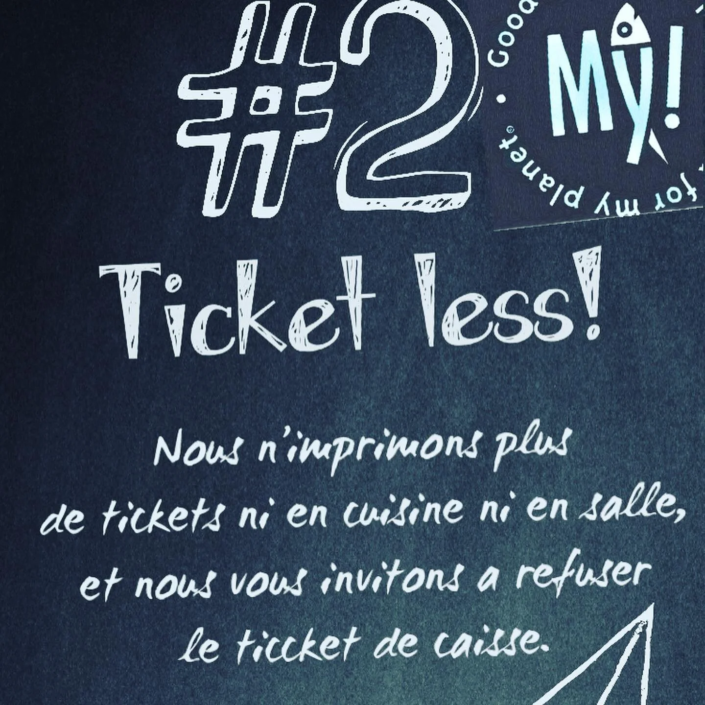 Nous n&rsquo;imprimons plus de tickets🚮🚯🧾 ni en cuisine ni en salle et nous vous invitons &agrave; refuser le ticket de caisse 🚫♻️
&bull;
&bull;
&bull;
&bull;
&bull;
#sushi #sashimi #japanesefood #sushibar #japanese #sake #eco #izakaya #riviera #
