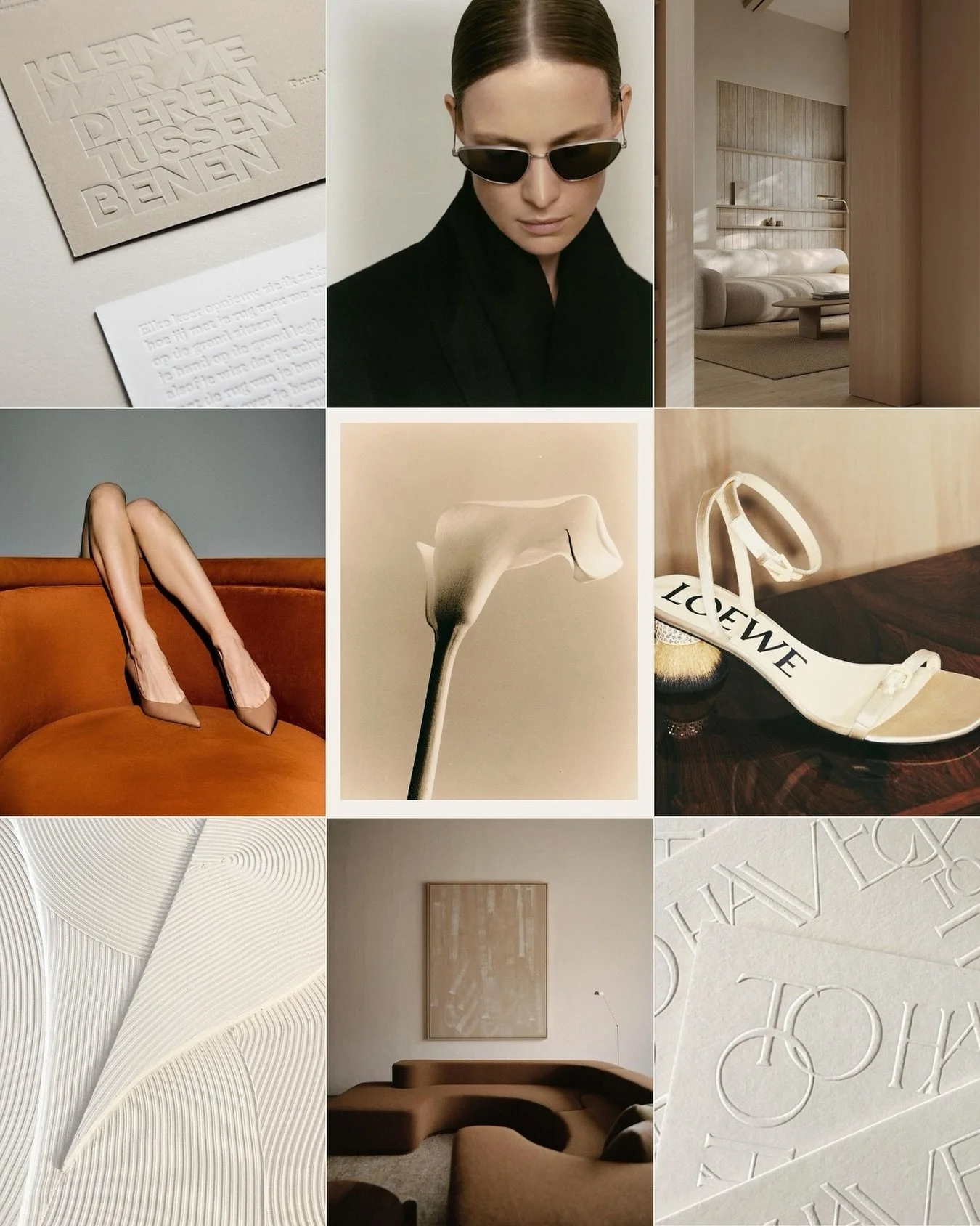 Current Mood 🍂

Late summer in Portugal feels golden and endless &mdash; yet there&rsquo;s a quiet shift in the air, a gentle invitation to embrace the season ahead.

This moodboard captures that in-between moment: sun-warmed neutrals, sculptural si