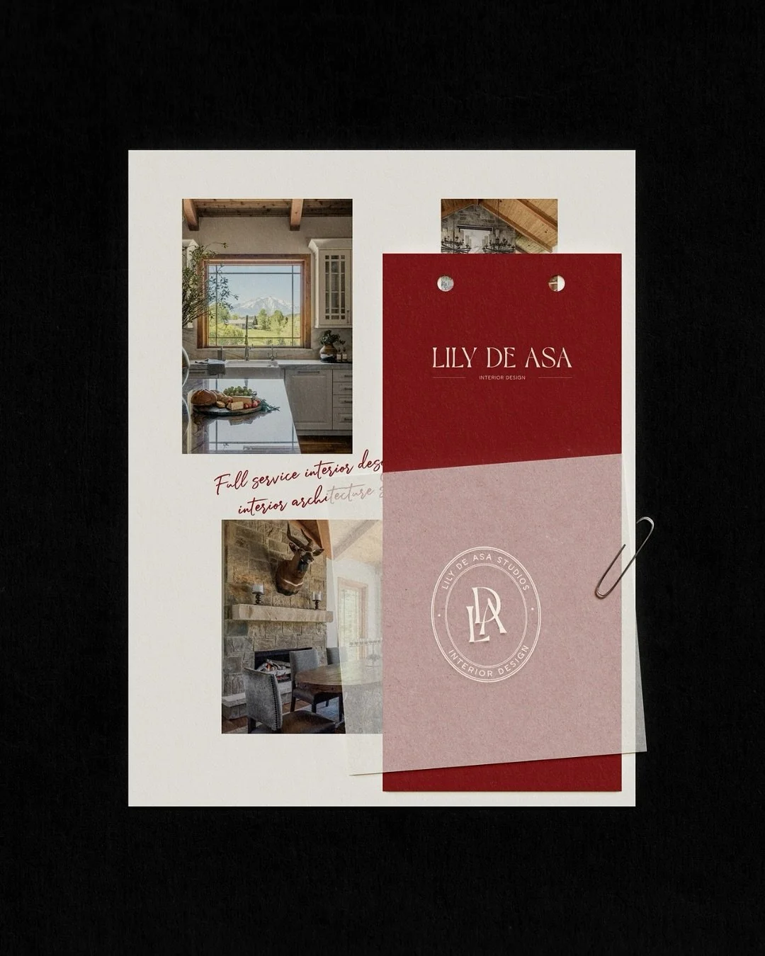 We&rsquo;re thrilled to share our work for Lily De Asa Studio, a full-service interior design and interior architecture studio based in Aspen, serving high-end residential and boutique hospitality clients nationwide.

Our goal was to create a sophist