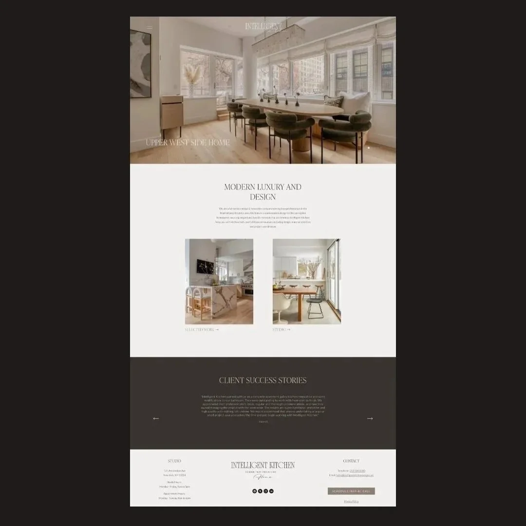 Interior designer website SEO | Avelã Creative
