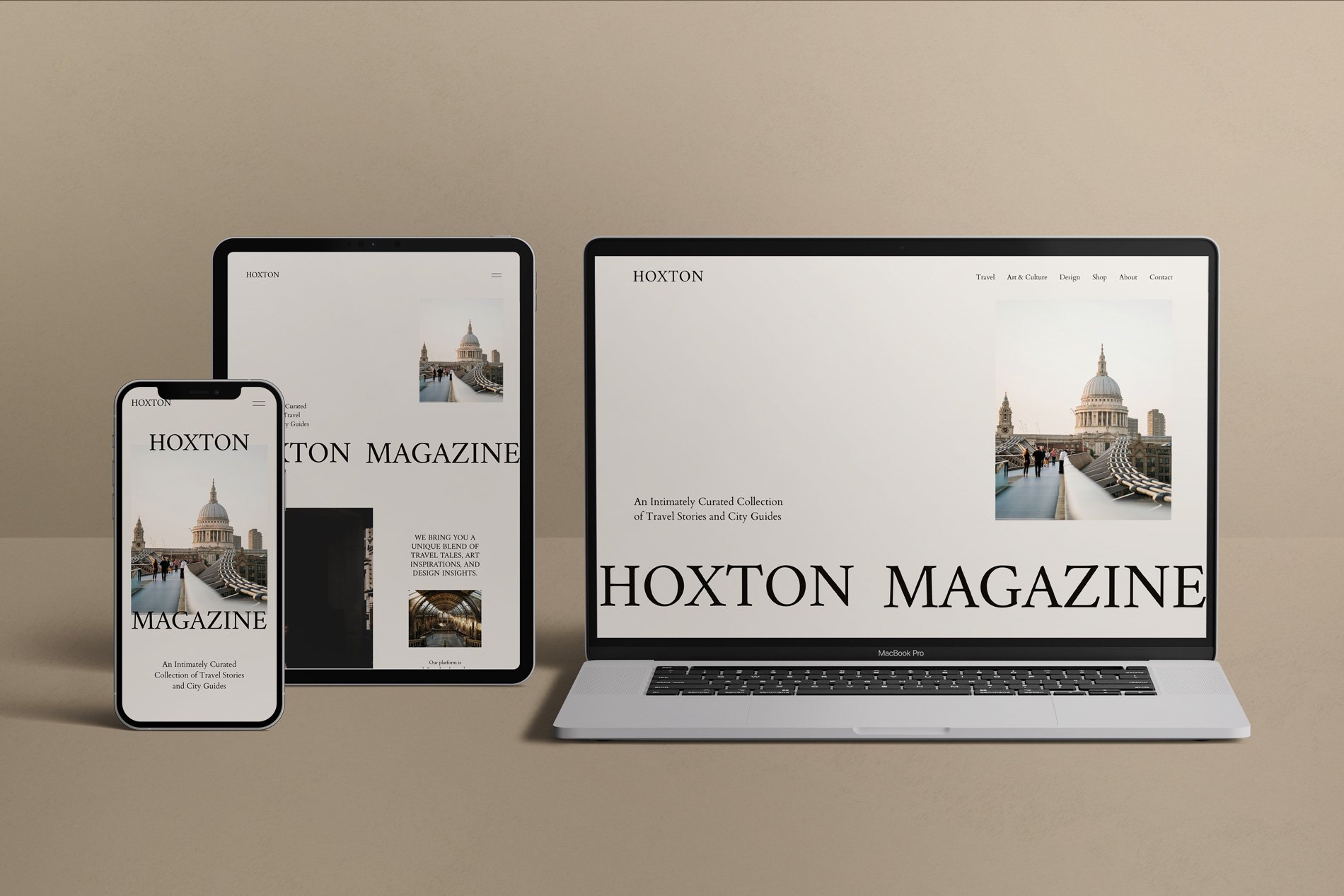 Squarespace template for blog