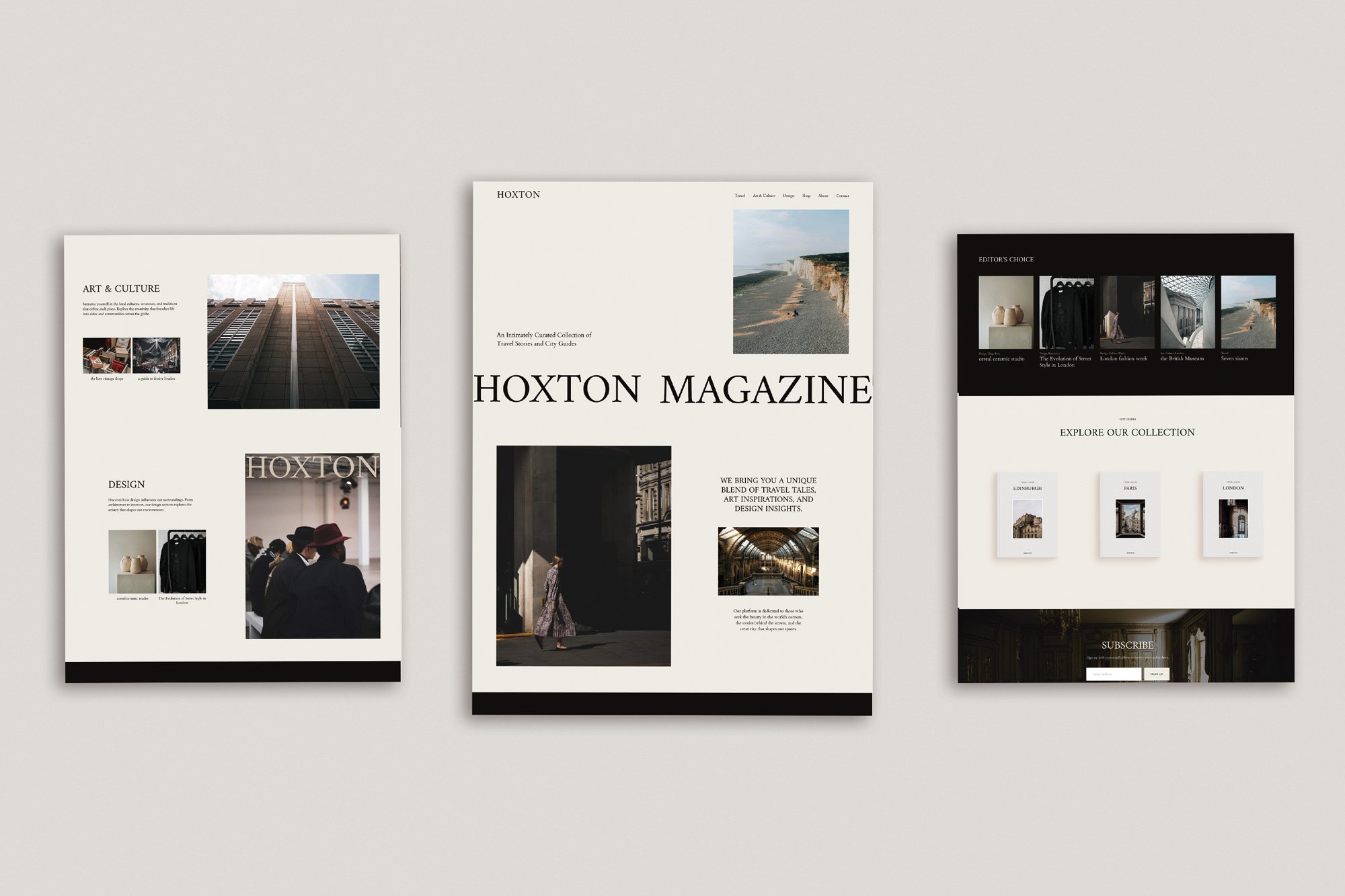 Premium Squarespace template