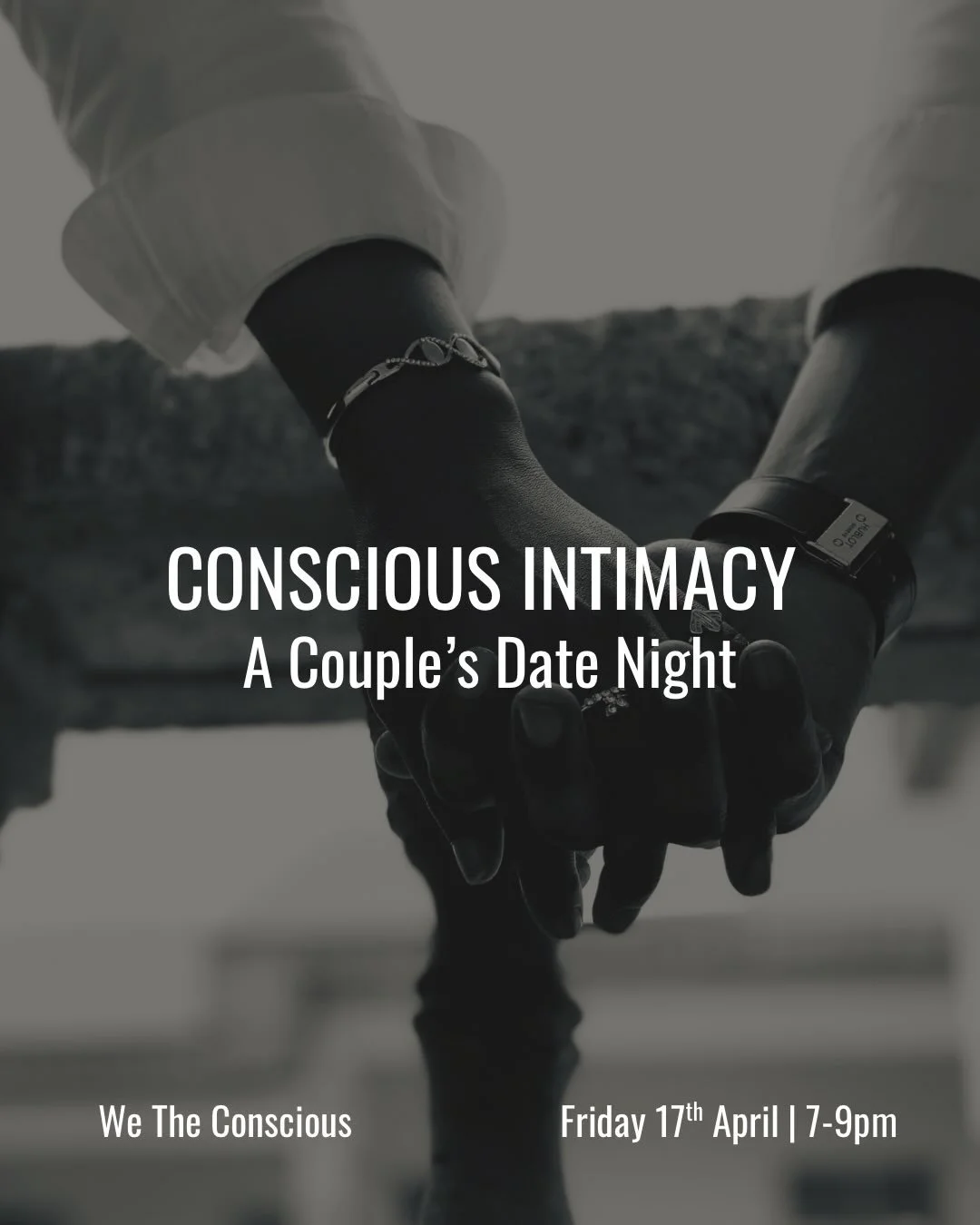 Super excited to be guiding a very special Conscious Intimacy workshop for couples at @wetheconscious.studio on 17th April ❤️&zwj;🔥

An alternative date night that will serve you wayyy better than your usual Friday night date plans. 

During the eve