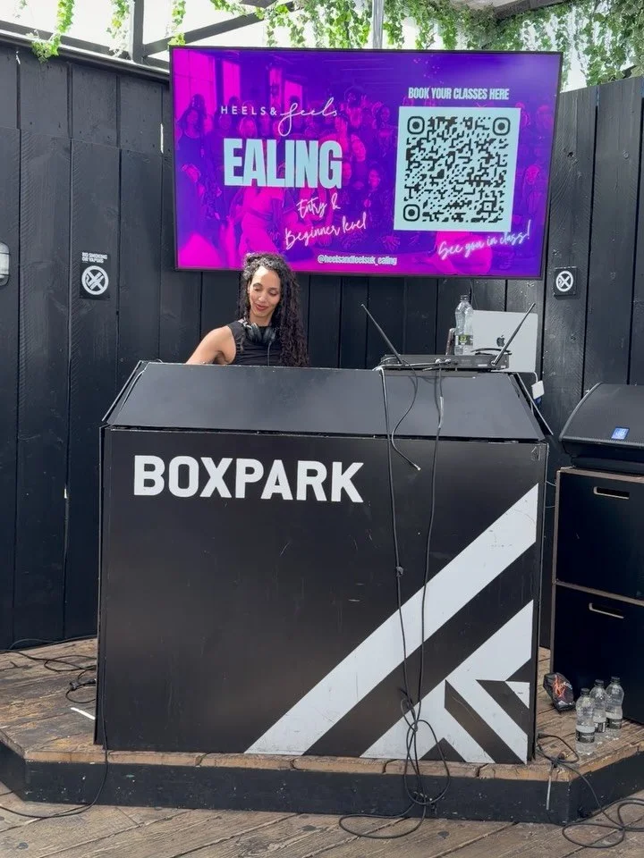 The last week was a multi-passionate dream 🌈
I got to tap into so many sides of me in a short space of time. 

1-2 ✨ DJing for @heelsandfeelsuk at @boxpark for their dance takeover.

3-5 ✨ Leading a Conscious Intimacy workshop for couples at @wethec