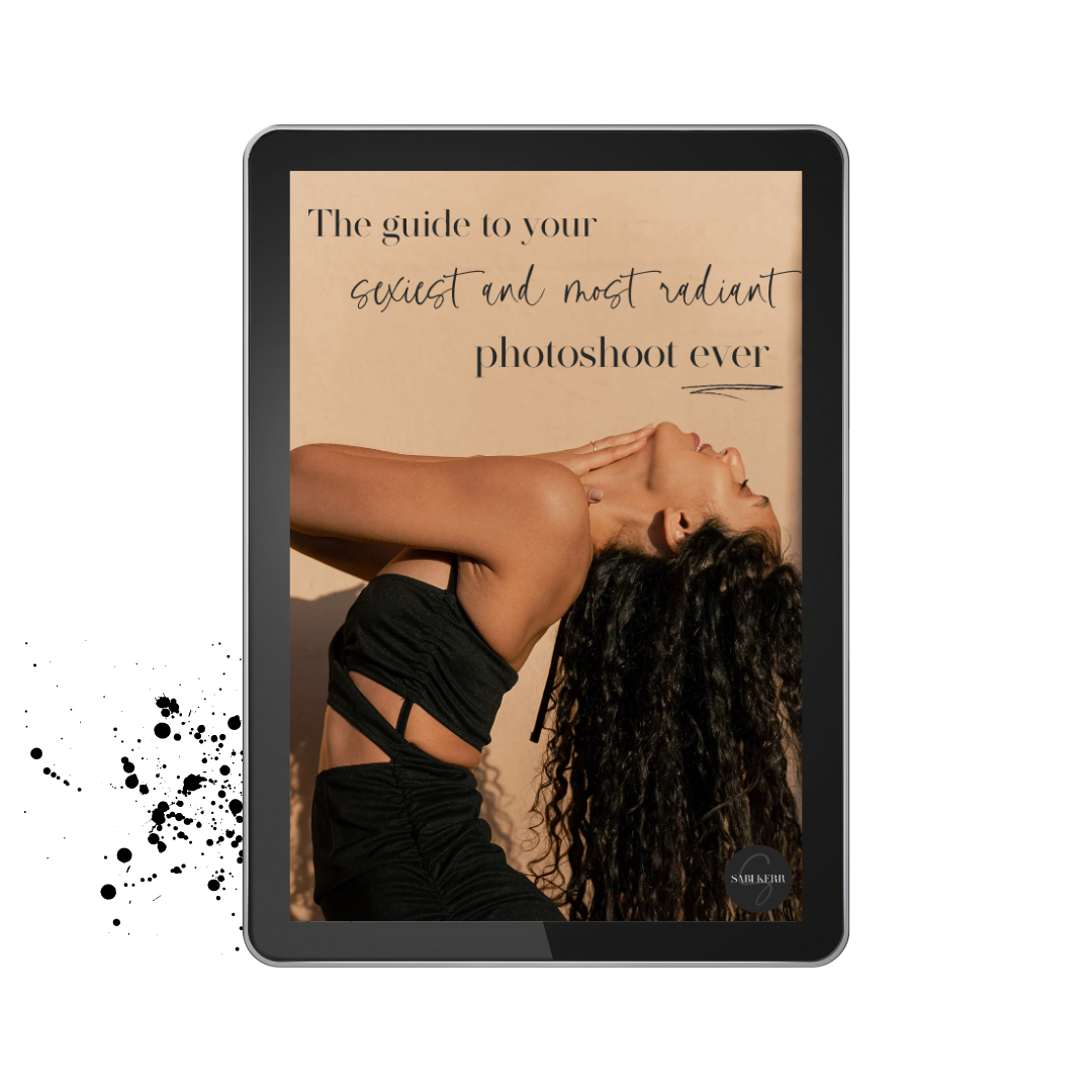Free Photoshoot Guide | Sabi Kerr